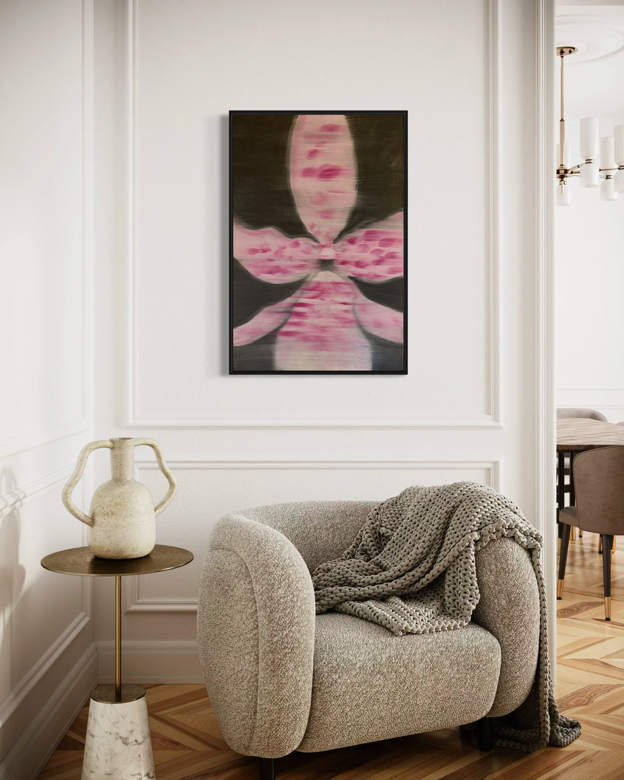 "Orchidaceae 29" 24x36, Oil on Canvas, AVAILABLE