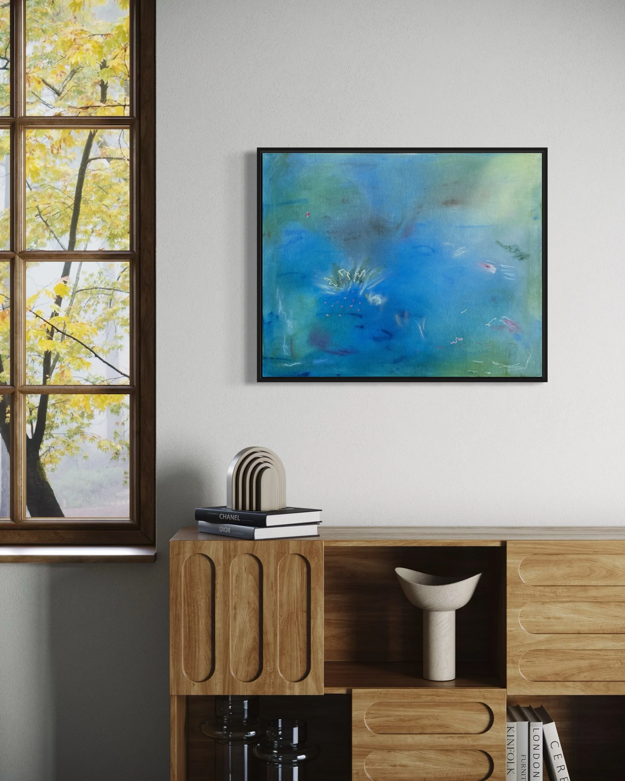 "Lakeside" 24x30, Oil on Canvas, AVAILABLE