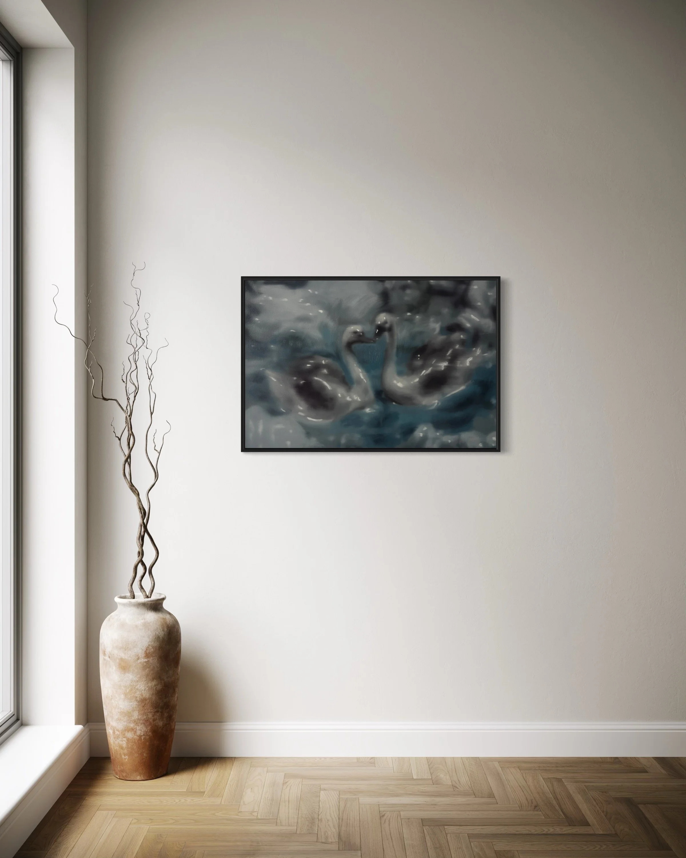 "Mirror Lake, After Midnight" 24x36 Oil on Canvas AVAILABLE