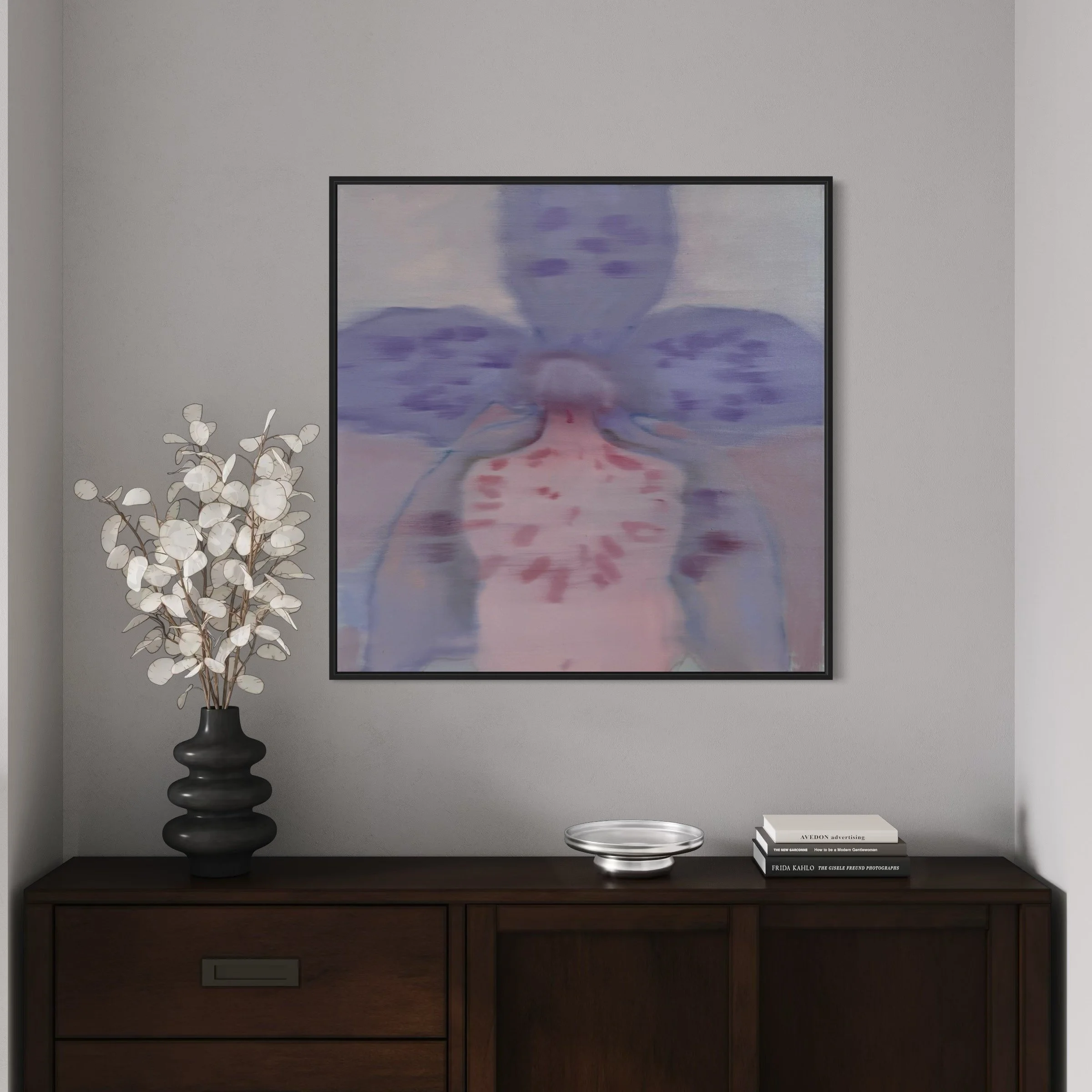 "Orchidaceae 28" 36x36, Oil on Canvas, AVAILABLE