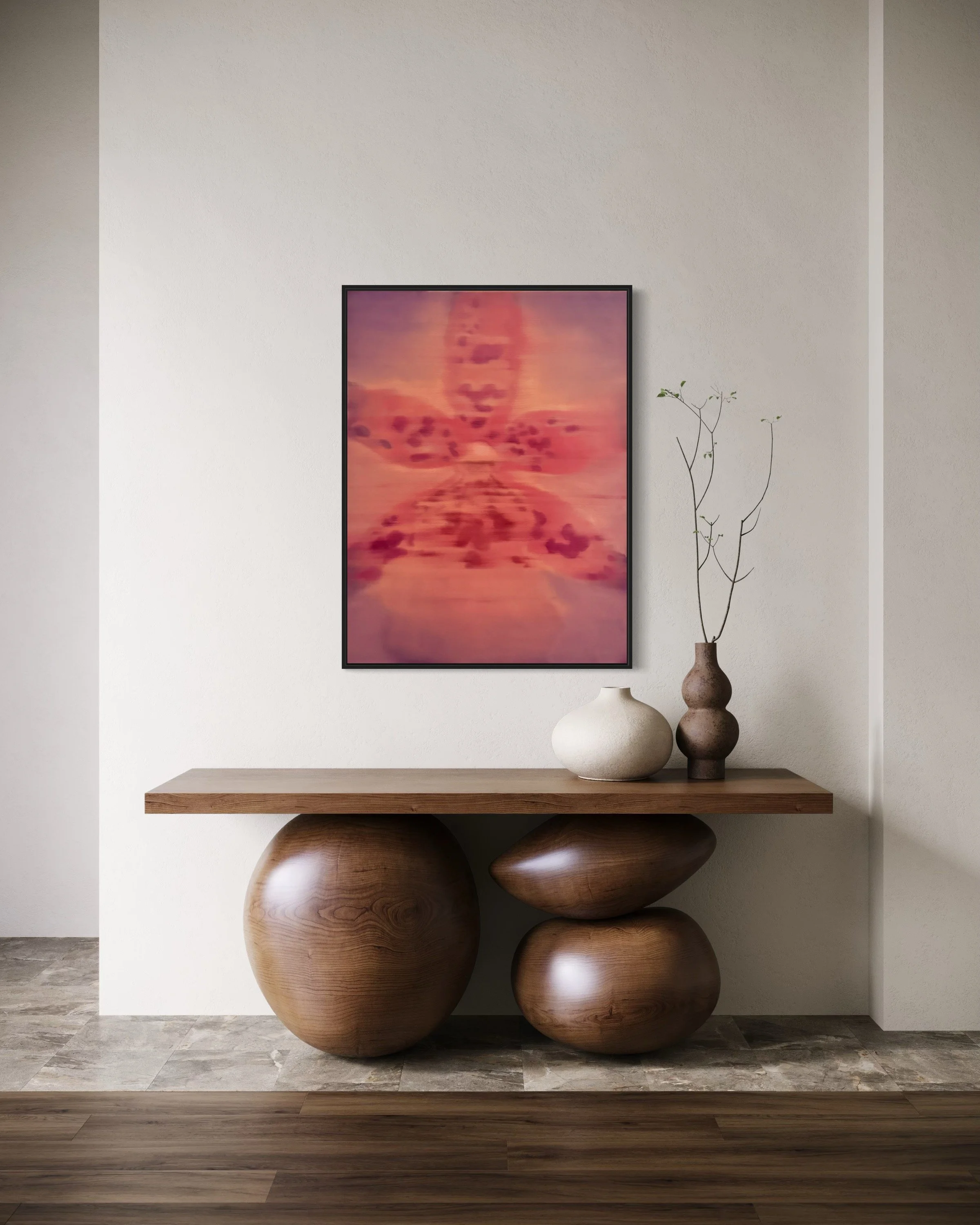 "Orchidaceae 18" 30x40, Oil on Canvas, SOLD