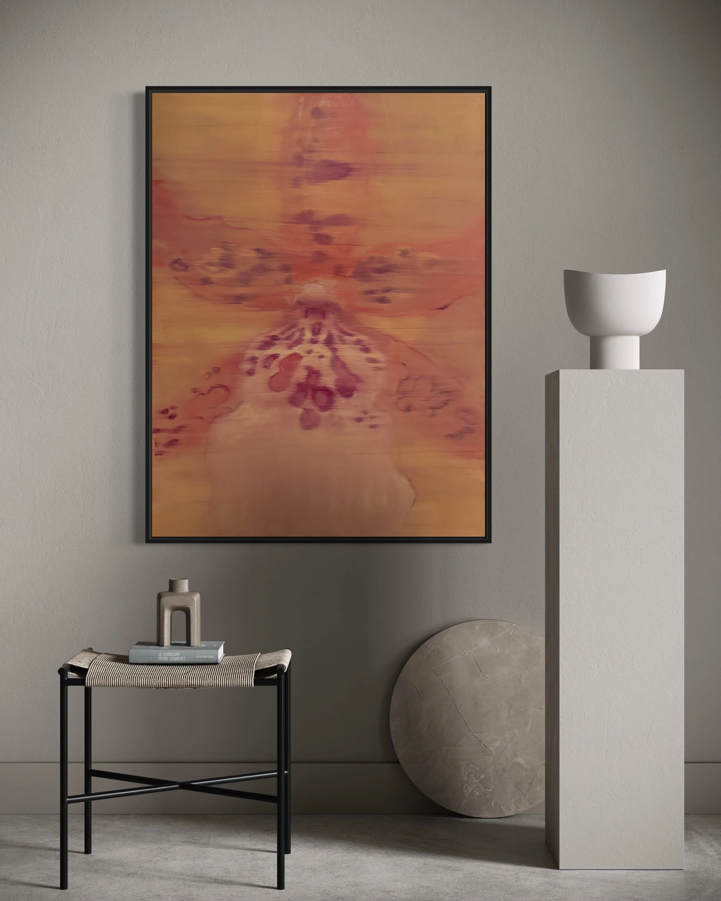 "Orchidaceae 17" 30x40, Oil on Canvas, AVAILABLE