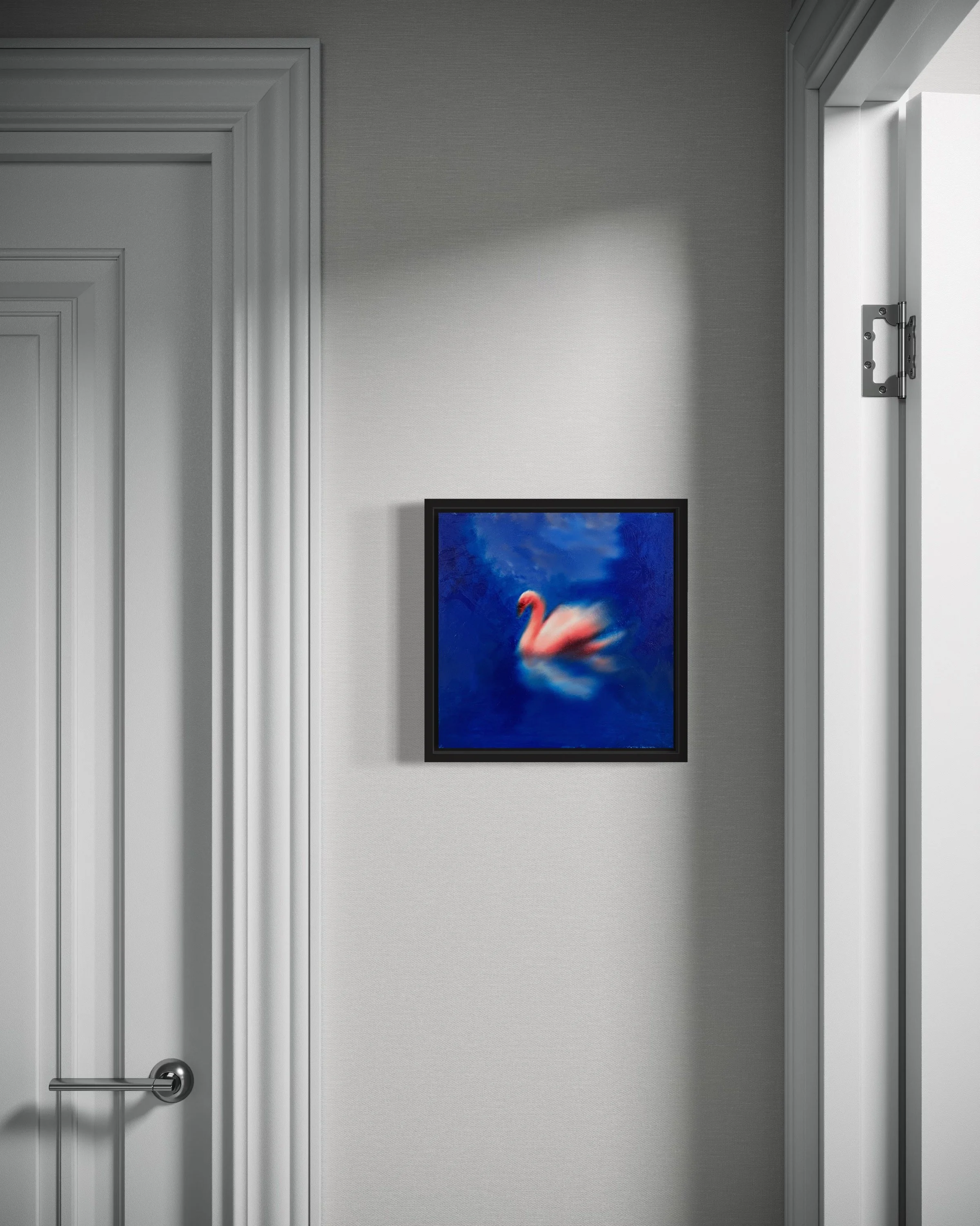 "Odette 6" 10 x 10 " Oil on Panel, AVAILABLE $300