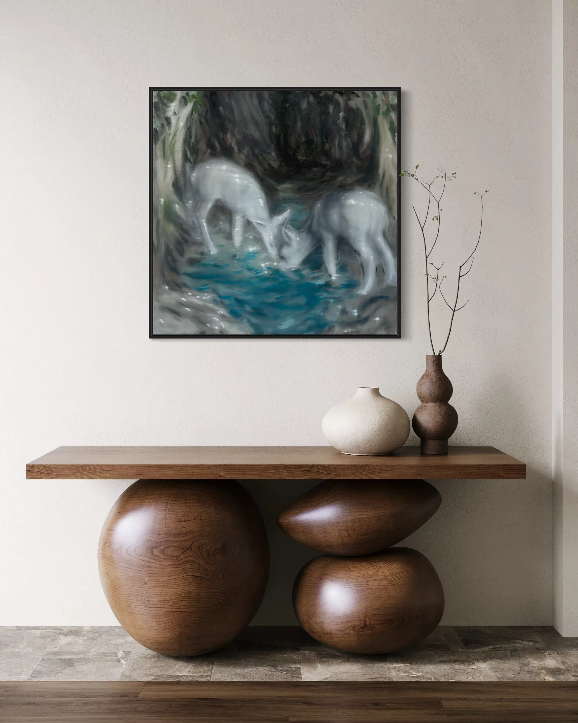 "Fawn Hollow" 36x36, Oil On Canvas AVAILABLE