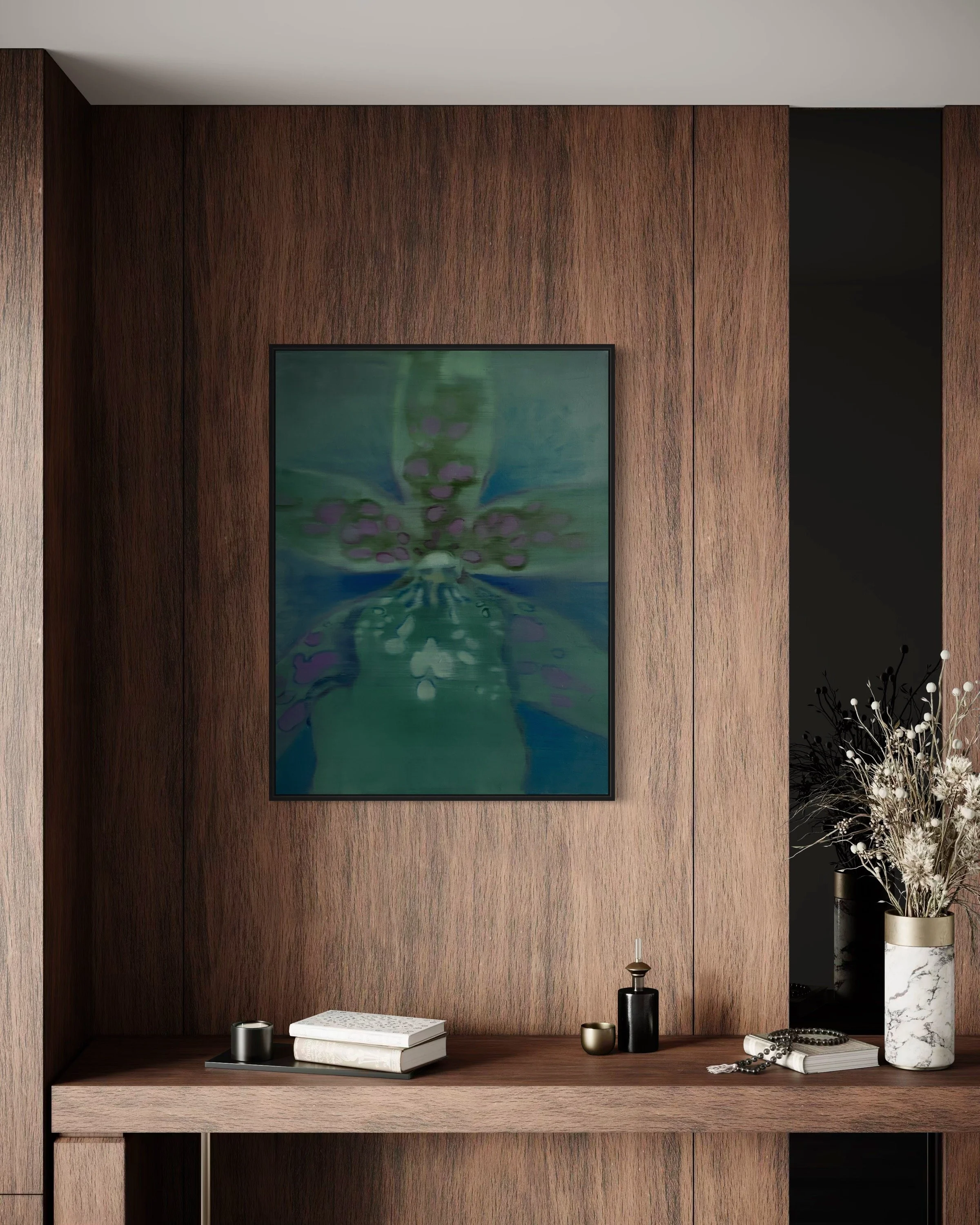 "Orchidaceae 20" 30x40, Oil on Canvas, SOLD