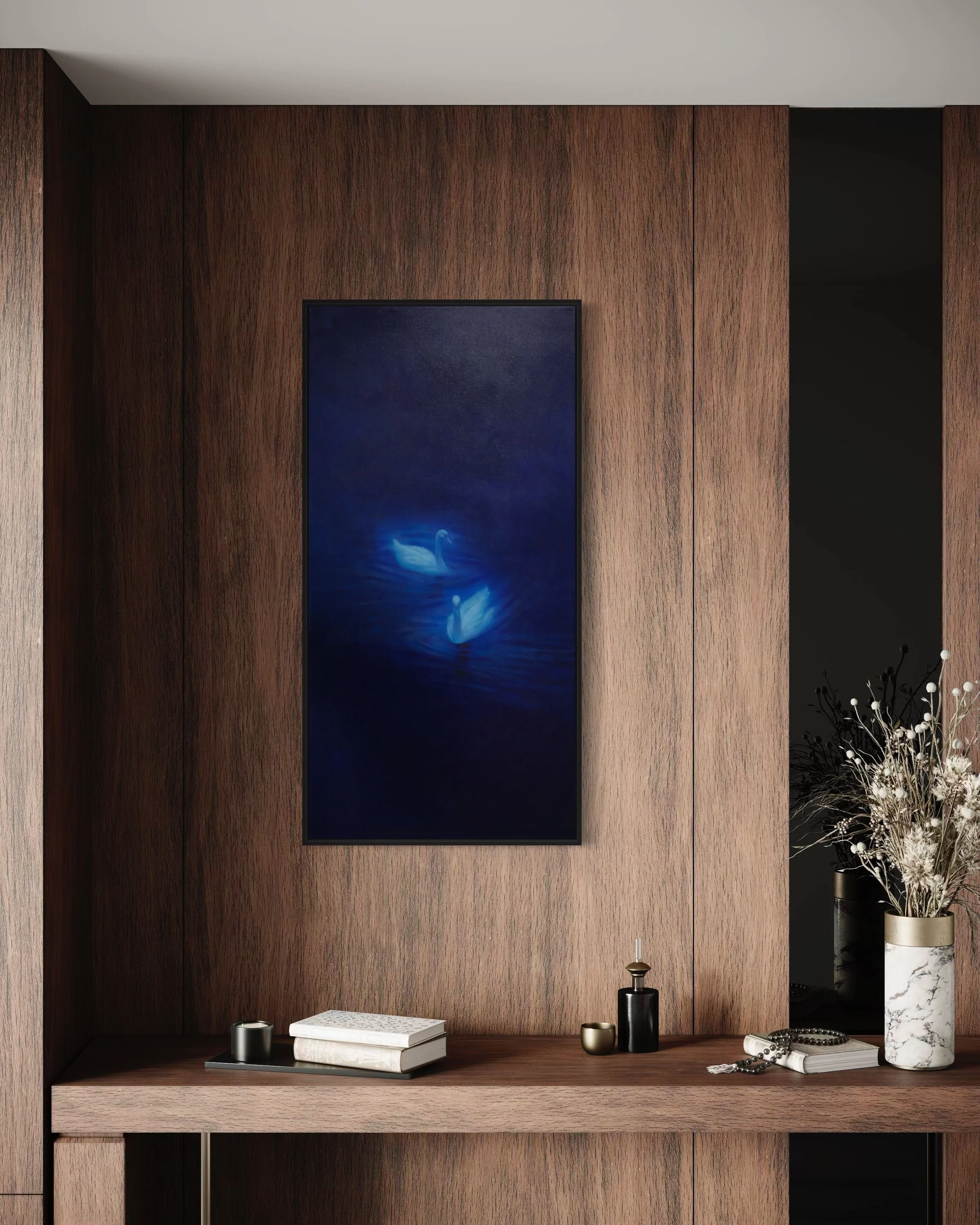 "Riverside" 24x48, Oil on Canvas, AVAILABLE