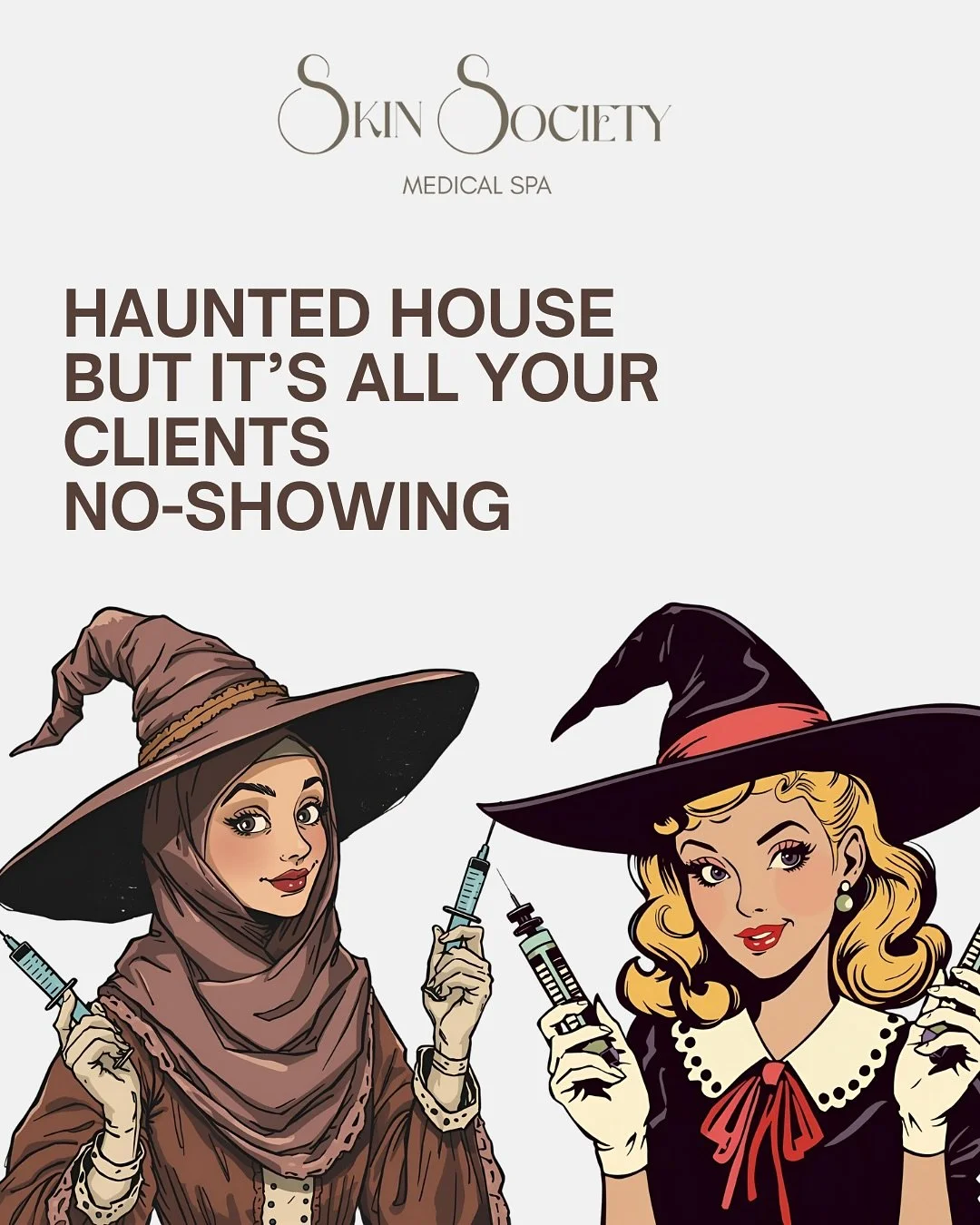 Happy Halloween, our spooky Skin Society 👻🧙🏻&zwj;♀️💉🫧