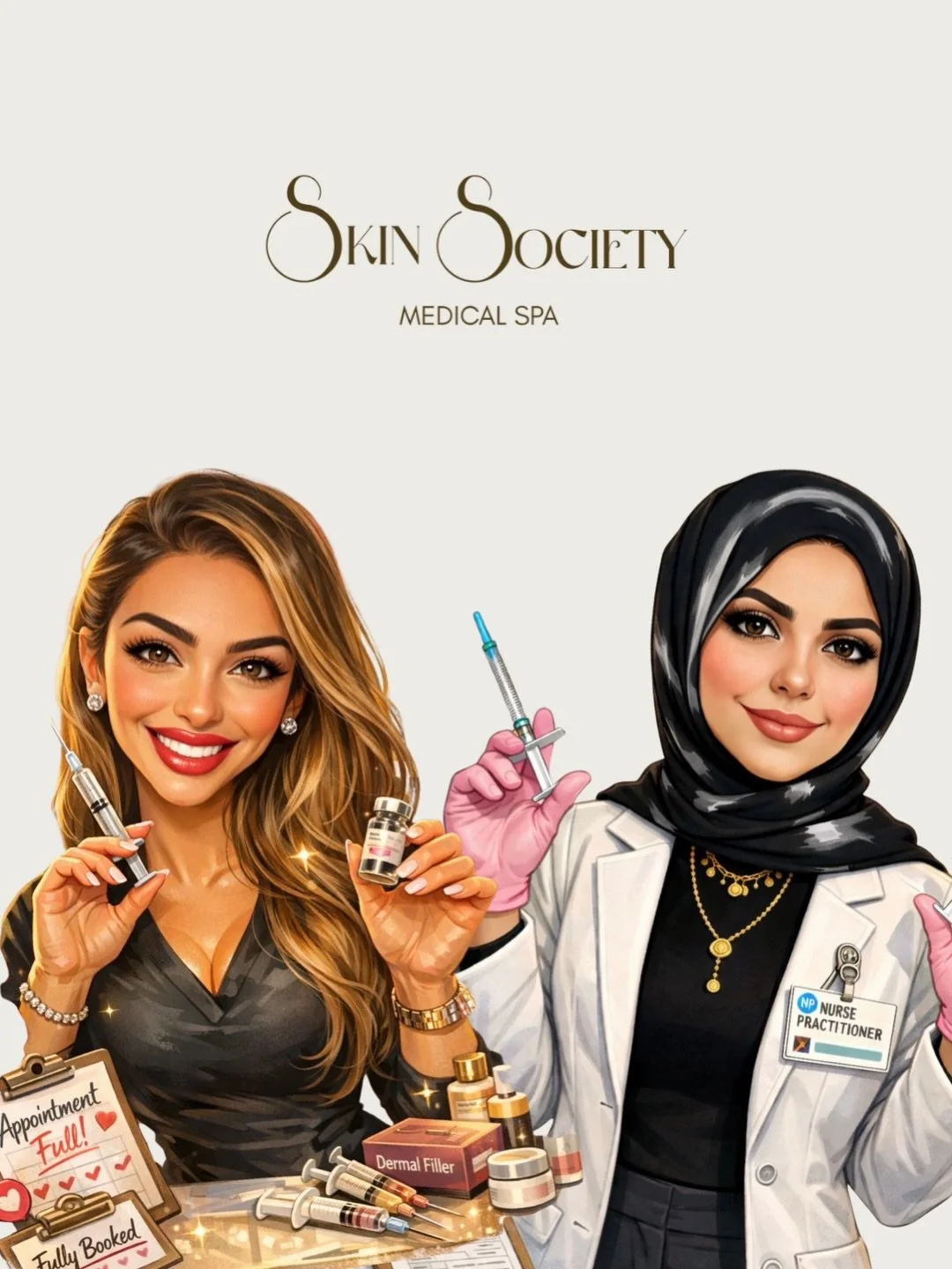 Injectors just wanna have fun 💋🫧💘💉(and med-spa you to perfection) 

Medical Spa @skinsocietymi 
Nurse Practitioner @farahjaesthetics 
Registered Nurse @marwajayy_aesthetics 
Social Media Manager @rainbowmilkagency 

📍49983 Cherry Hill Rd, Canton