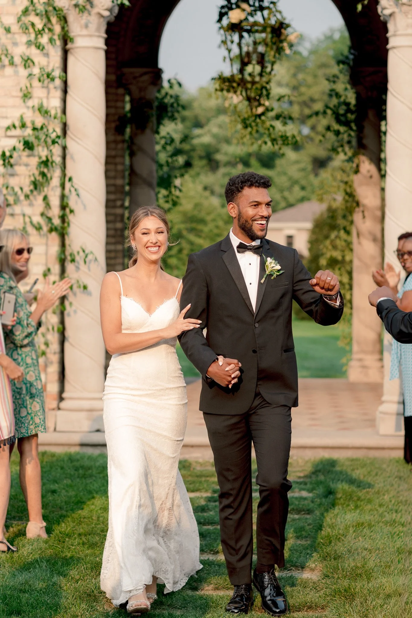 Bride and Groom grand entrance