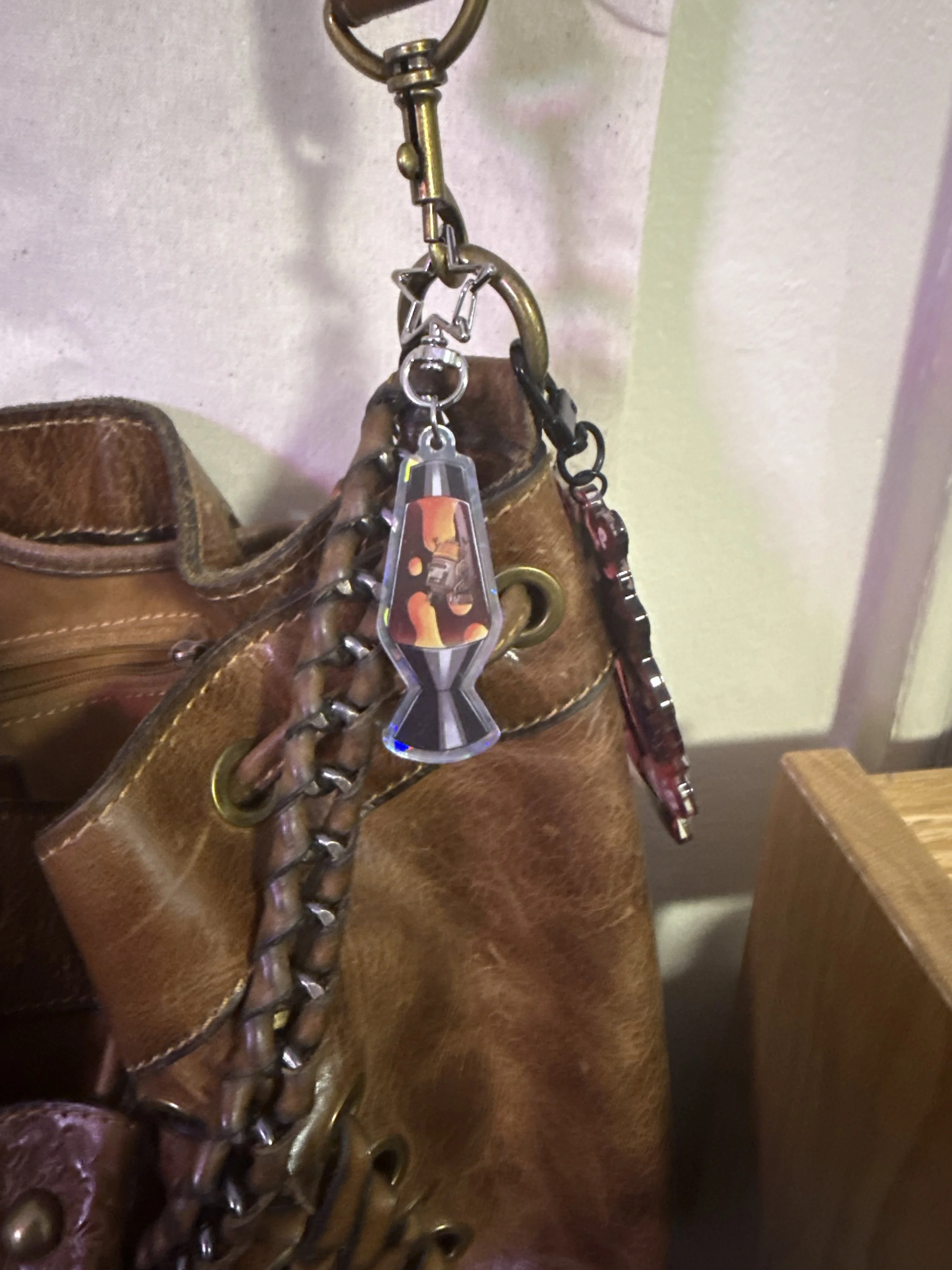 CHOPPER LAVA LAMP - KEYCHAIN