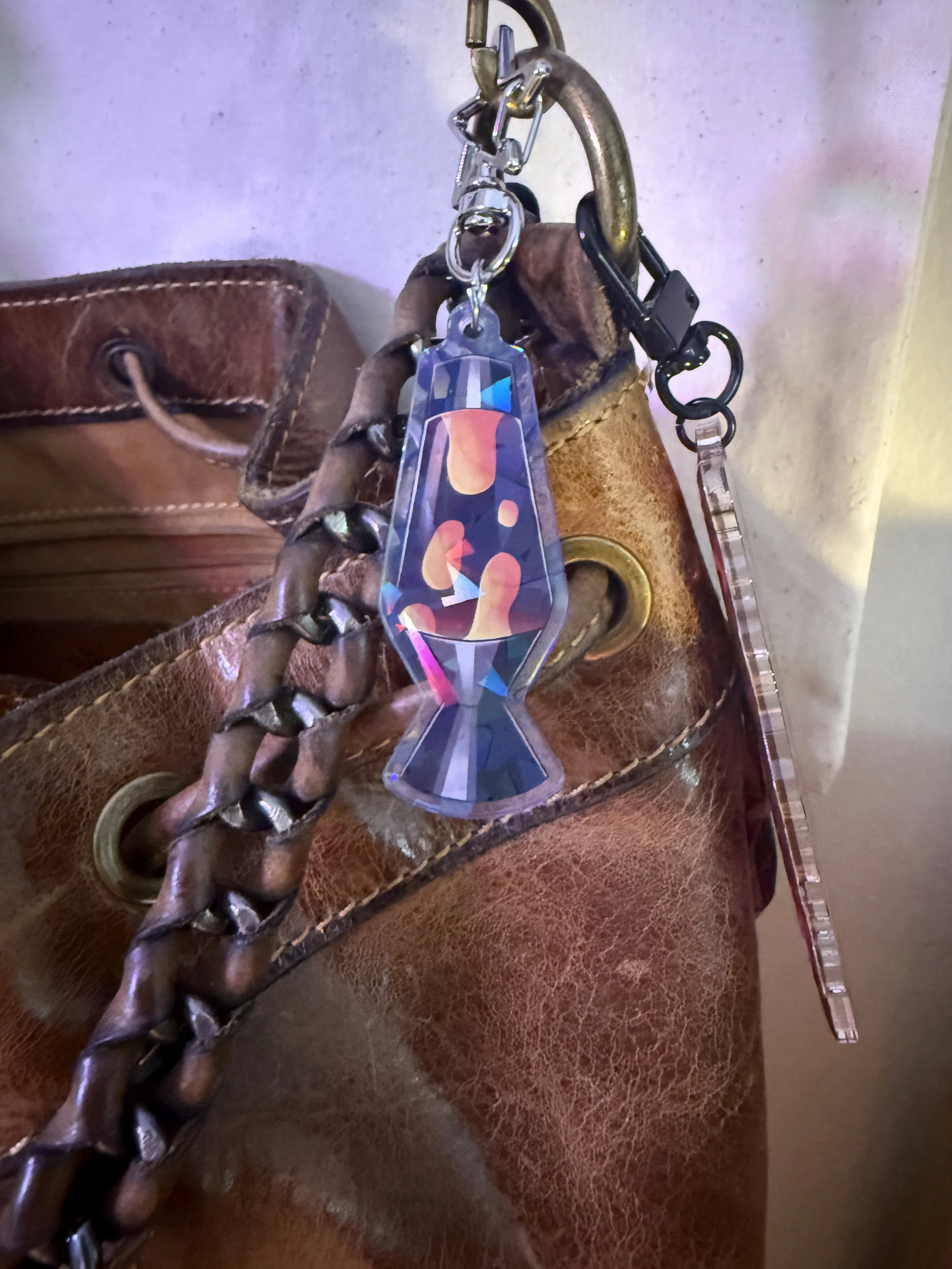 LAVA LAMP - KEYCHAIN