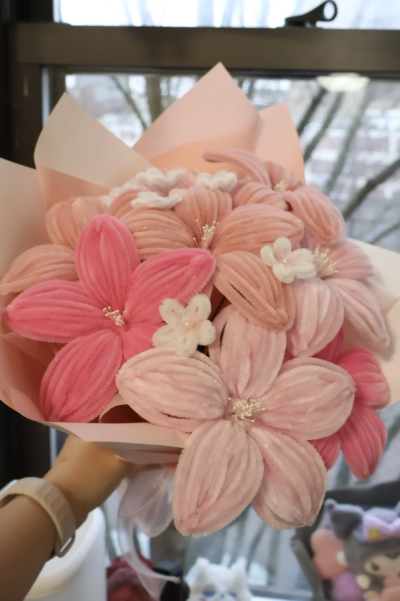 PIPE CLEANER FOREVER LILY BOUQUET