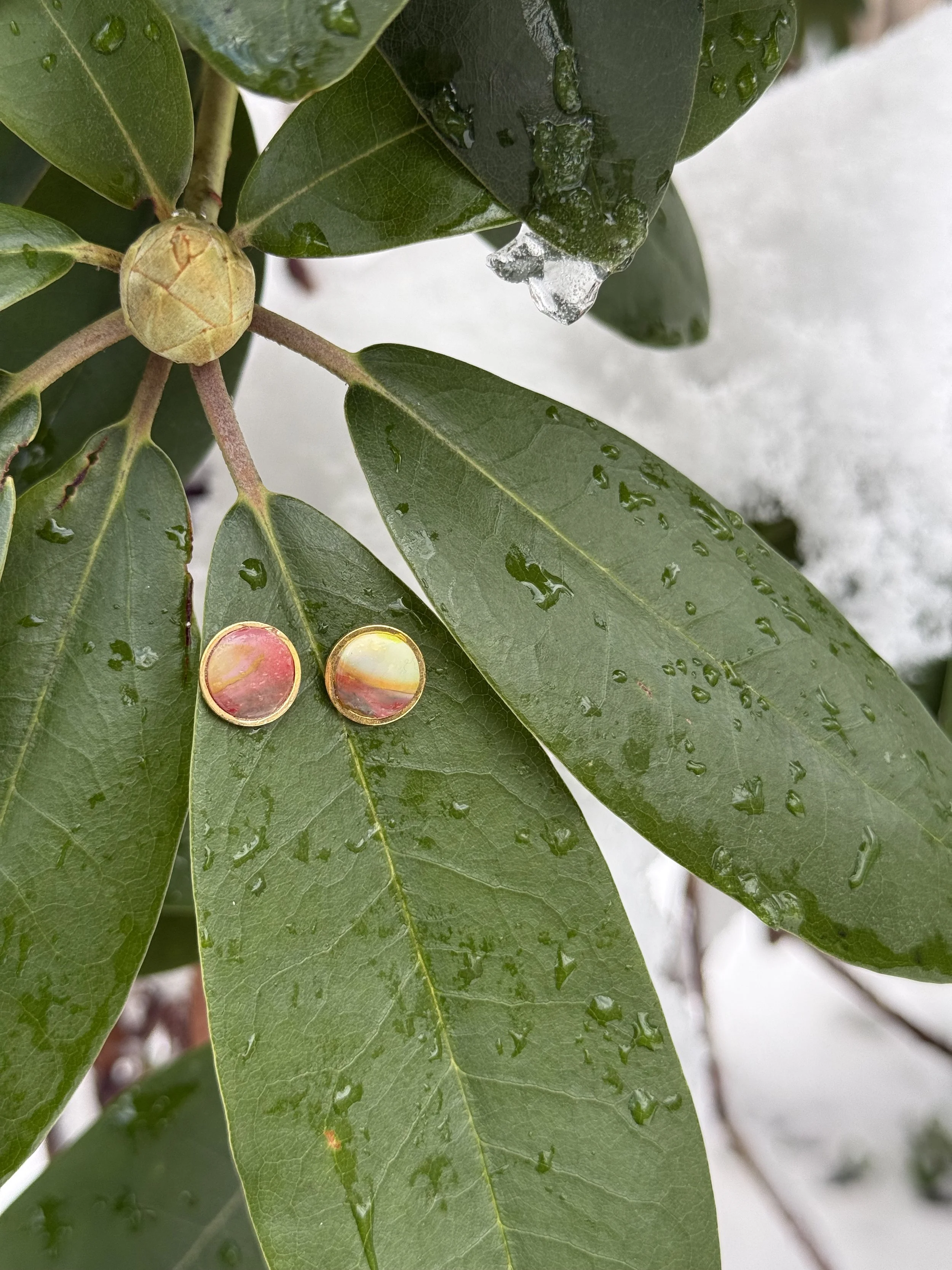 Sunset Mini Marble Earrings.jpeg