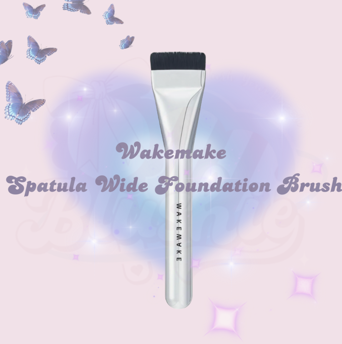 WAKEMAKE SPATULA WIDE FOUNDATION BRUSH