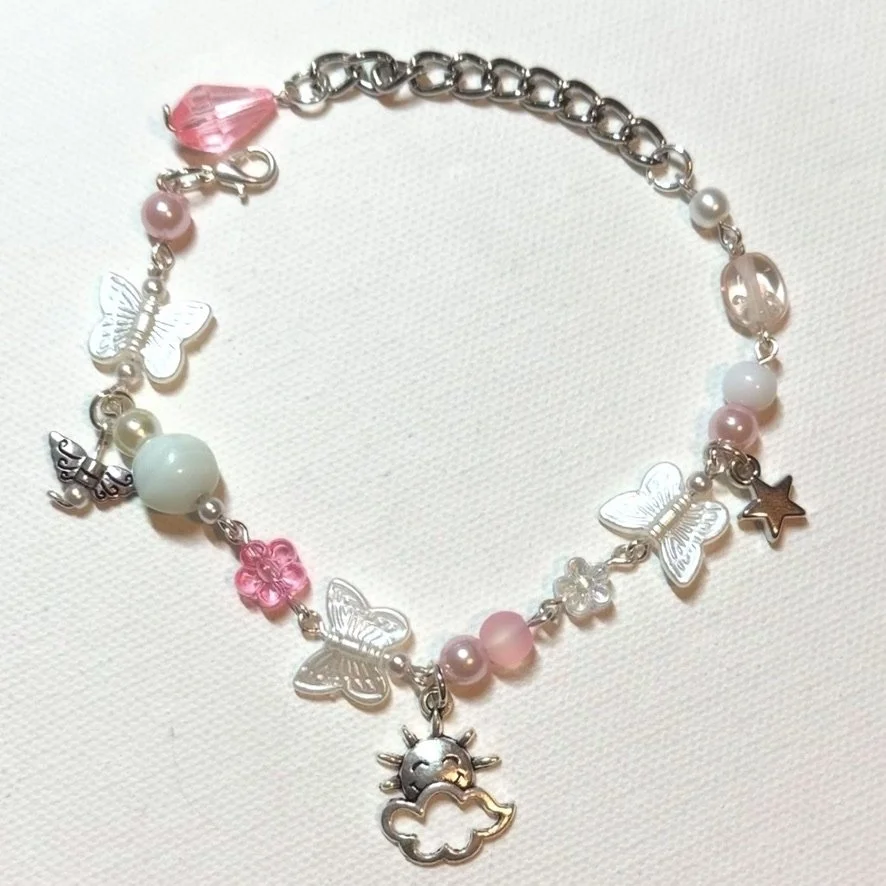 PINK SUNNY CHARM BRACELET