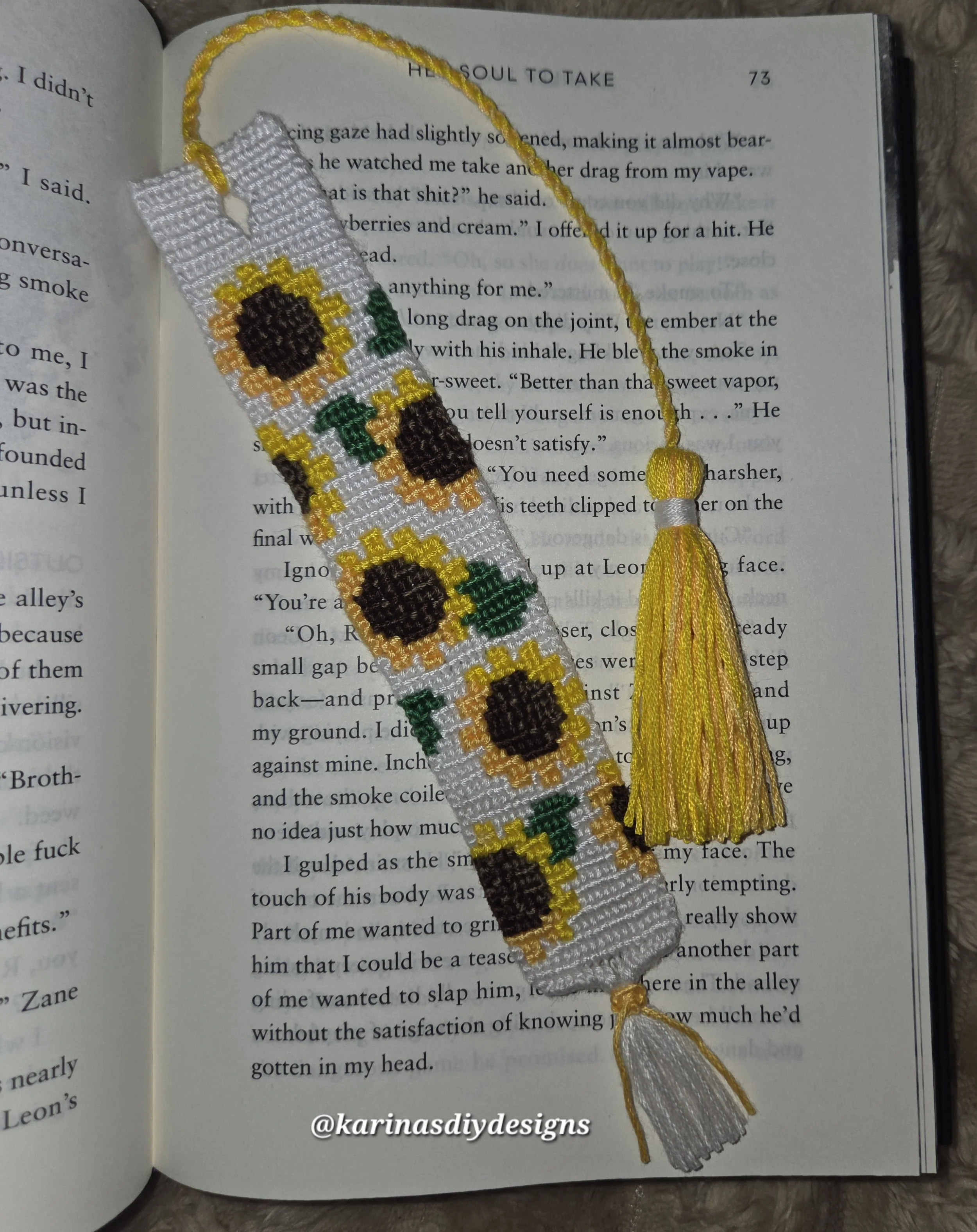 SUNFLOWER BOOKMARK