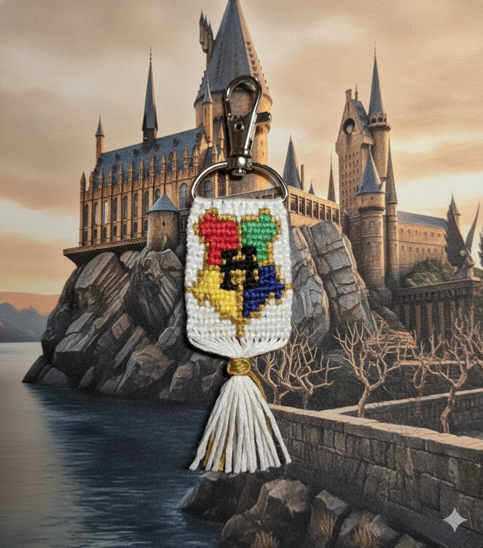 Hogwarts Emblem Keychain 1.png