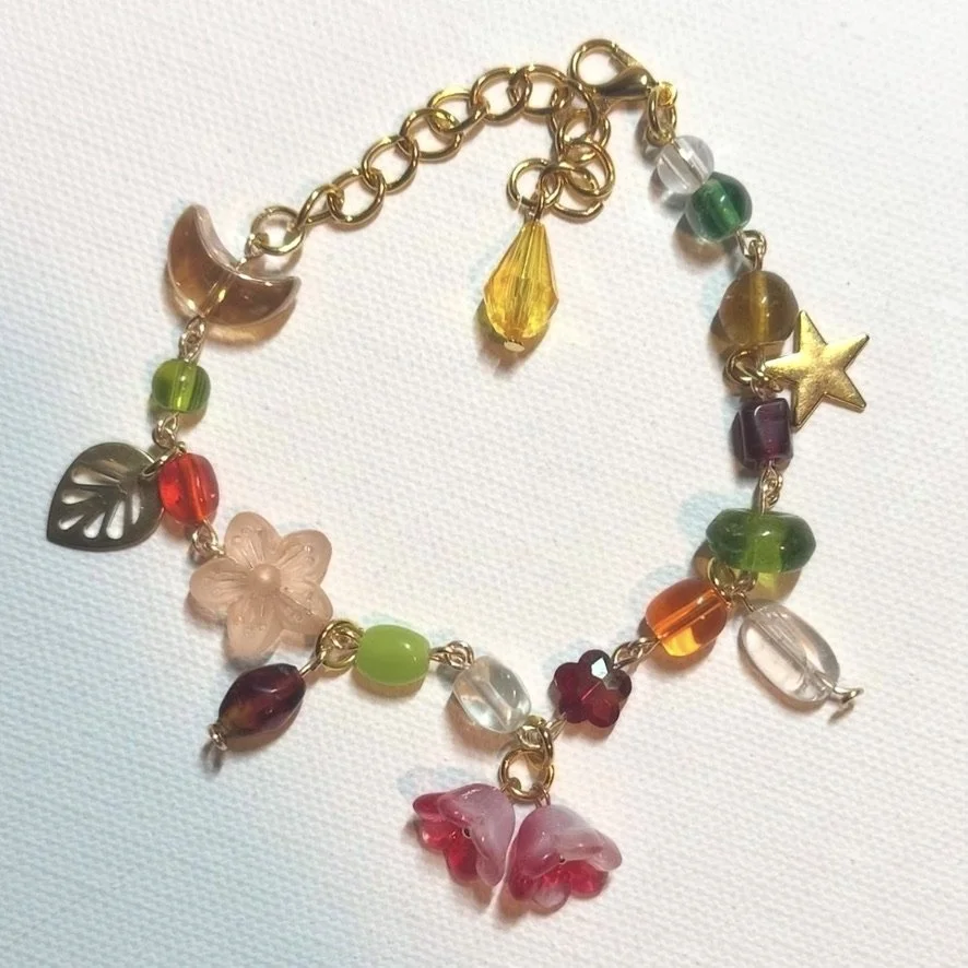 EARTHY FALL CHARM BRACELET