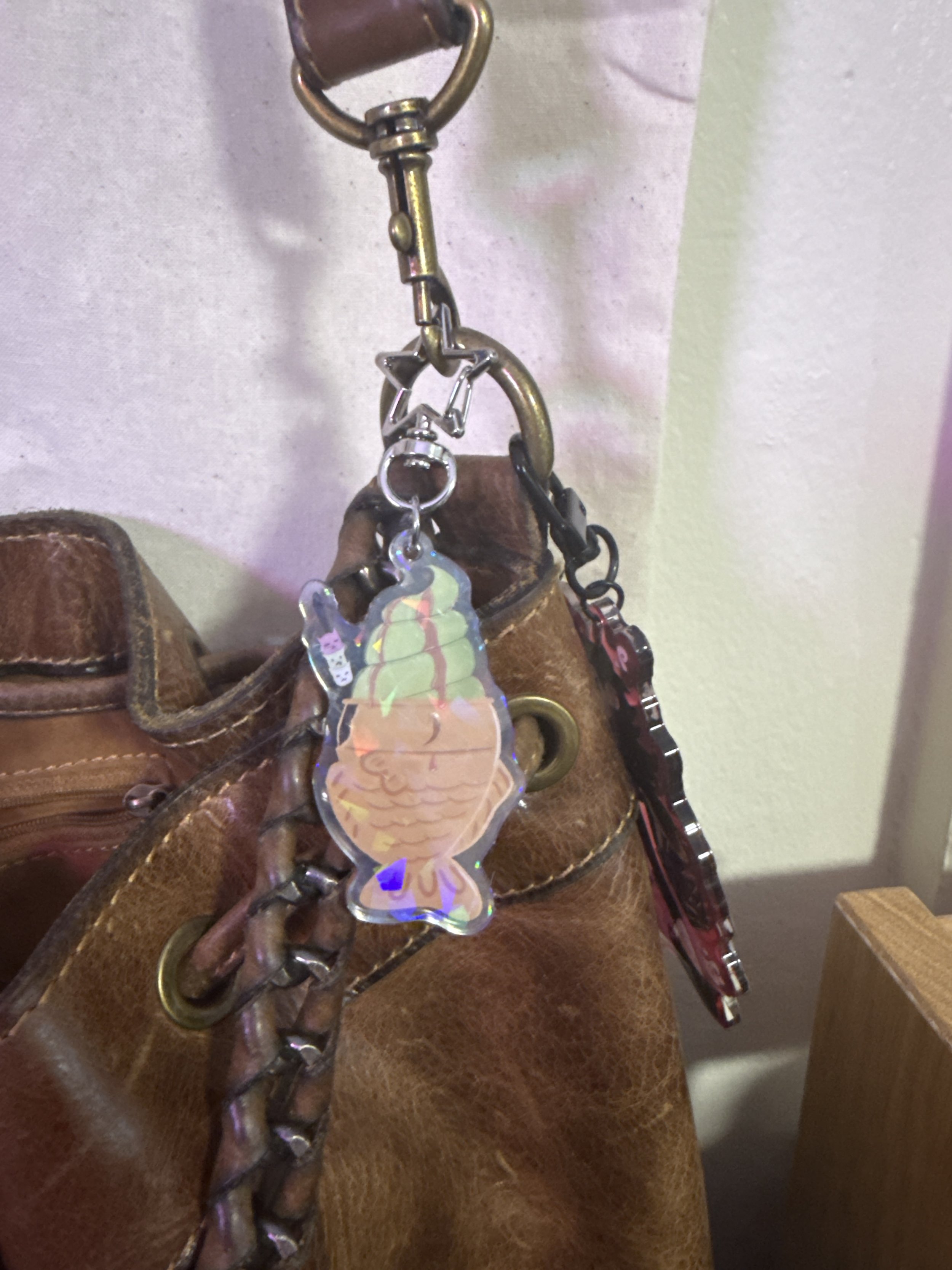 TAIYAKI ICECREAM - KEYCHAIN