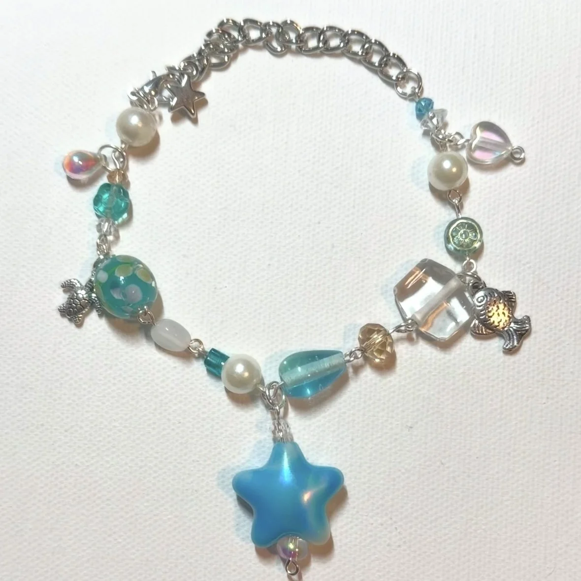 CHUNKY OCEAN CHARM BRACELET
