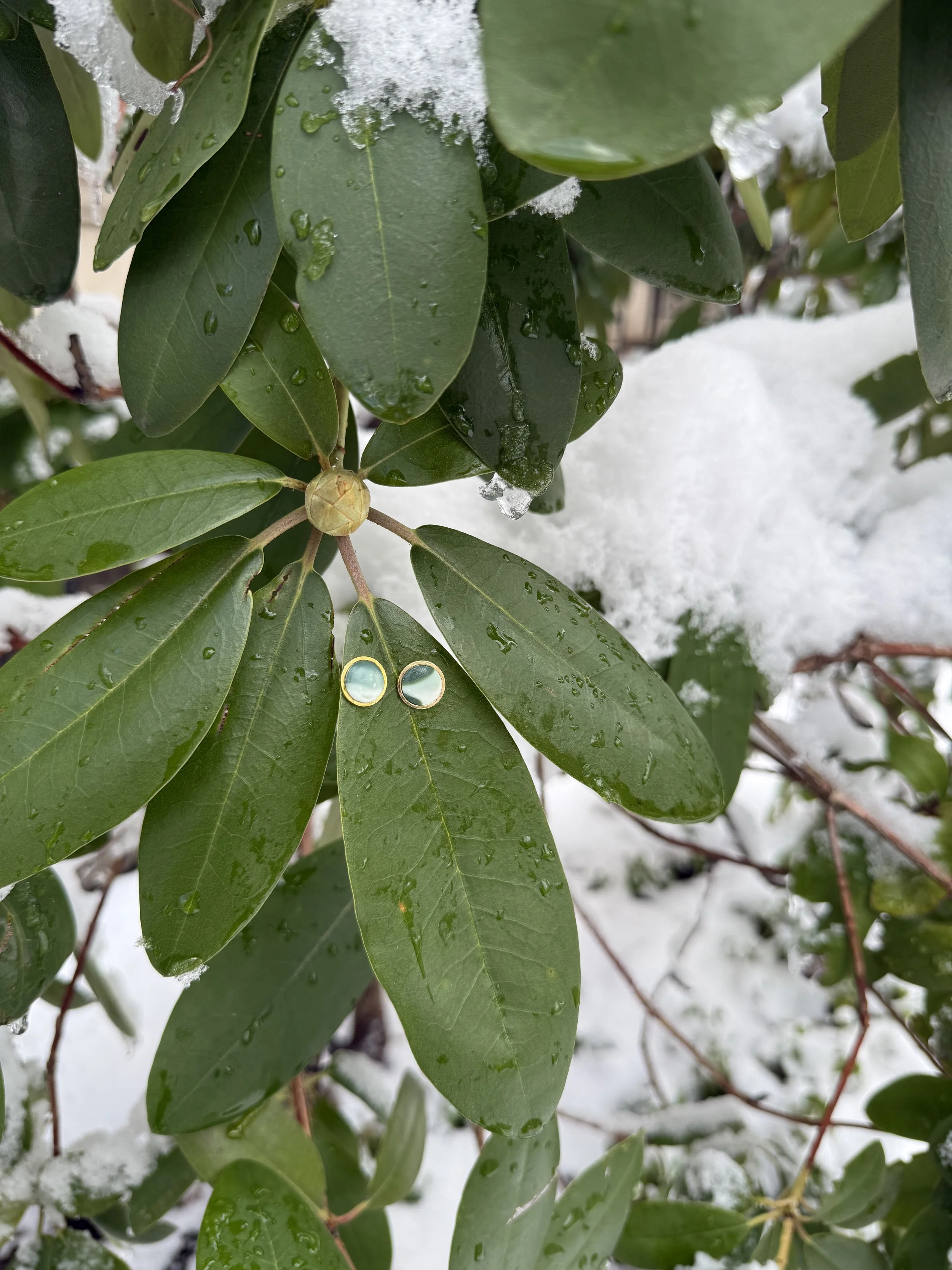 Green Mini Marble Earrings2.jpeg
