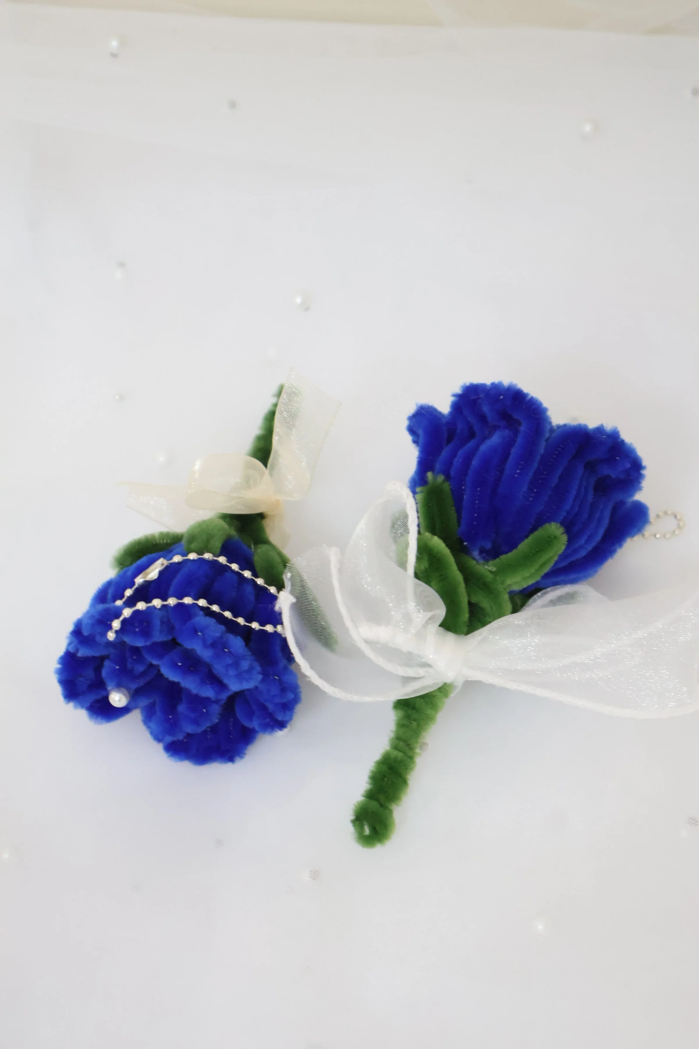 Rose Keychain - Dark Blue.JPG