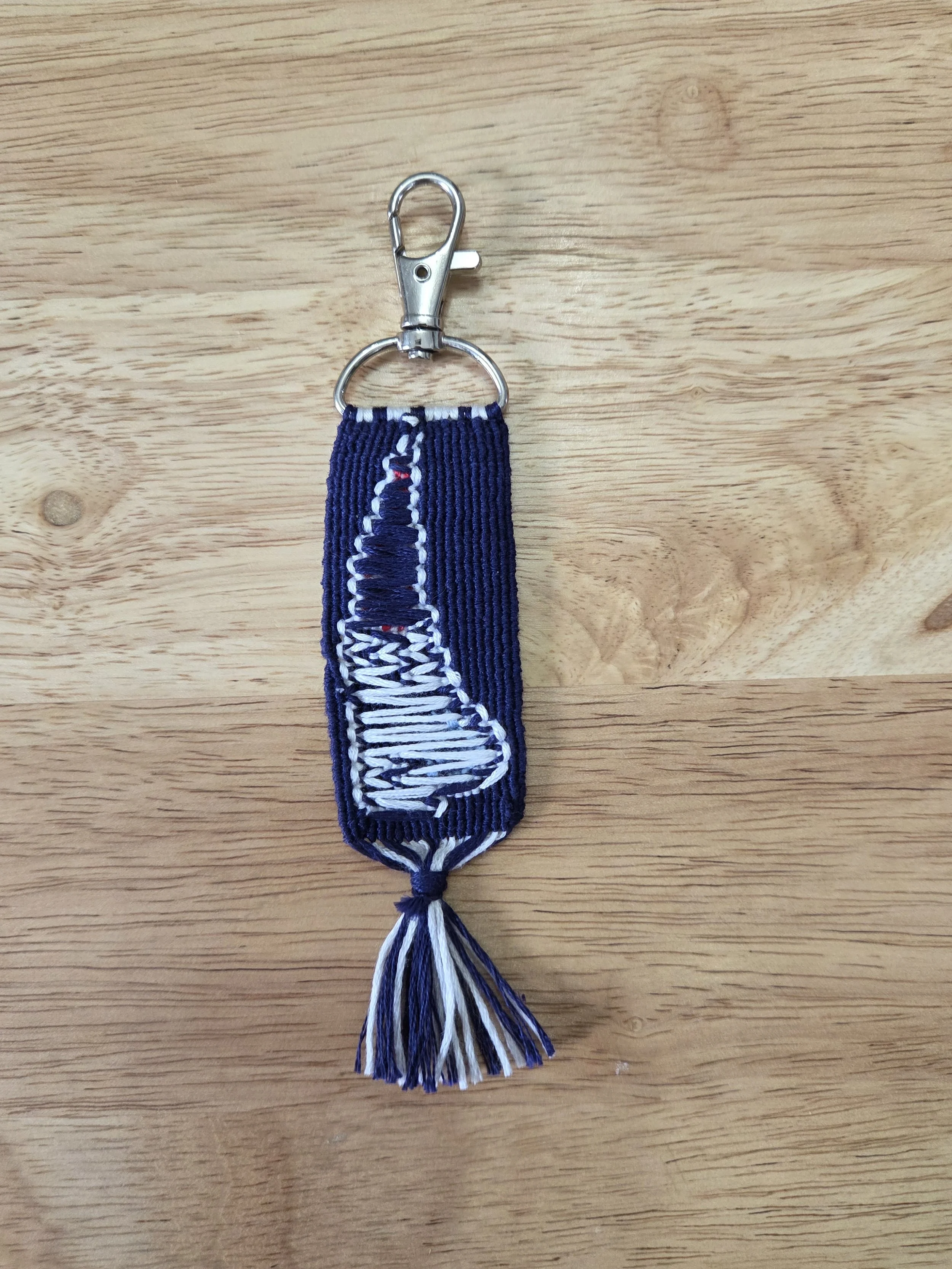 Football Keychain- New England Patriots- Back.jpg