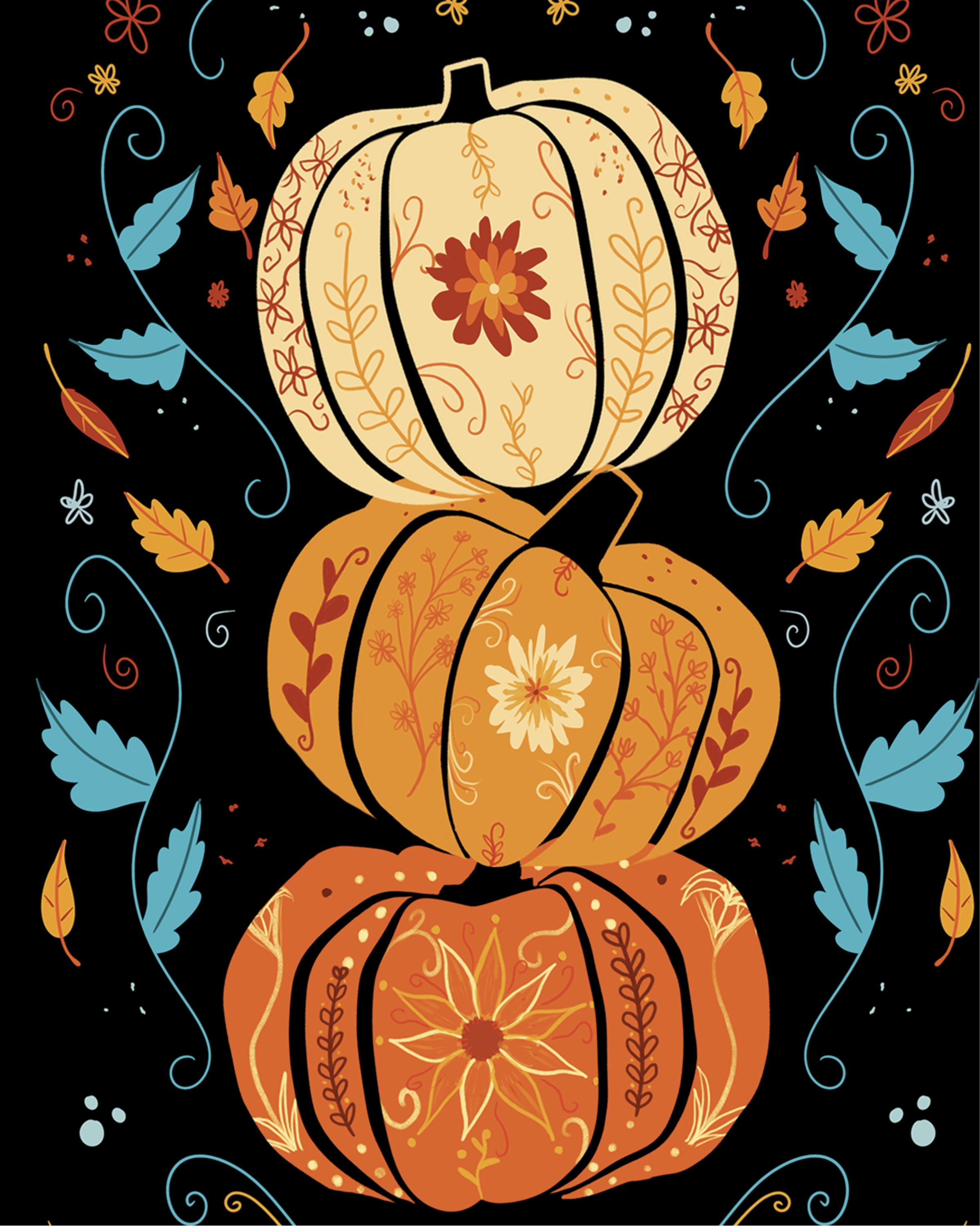 PUMPKIN - ART PRINT