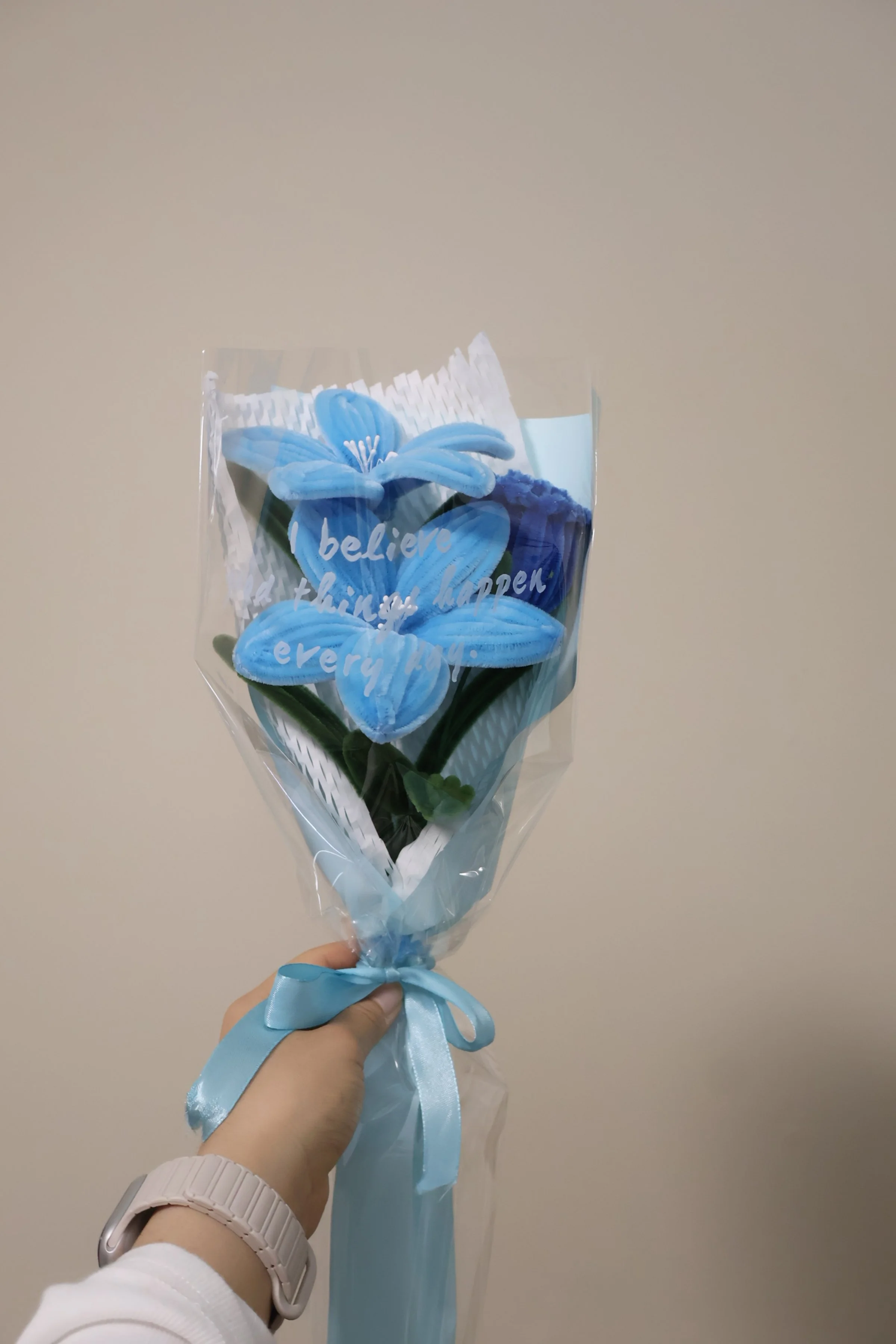 Blue Lily and Rose Bouquet (1).JPG