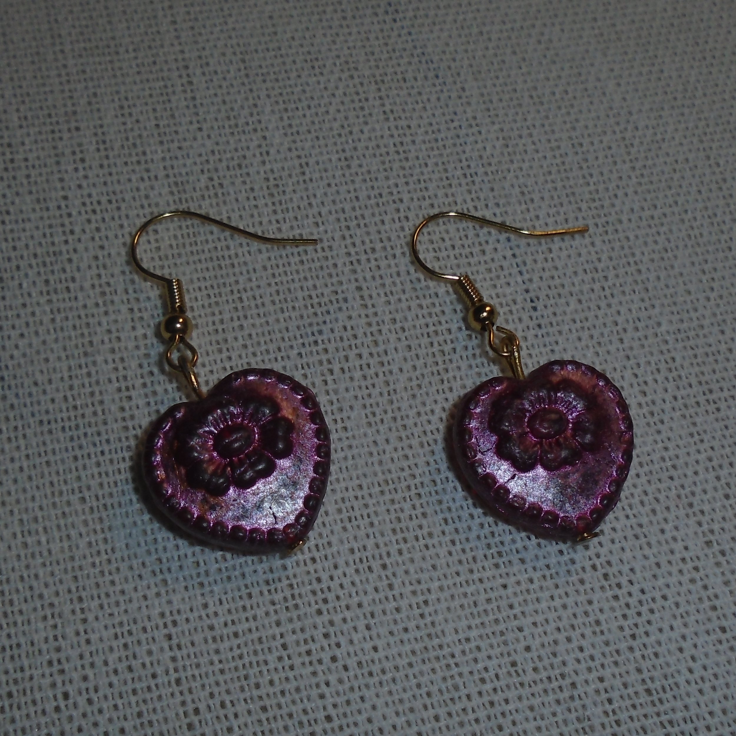 Dark Heart Magenta Earrings.jpeg
