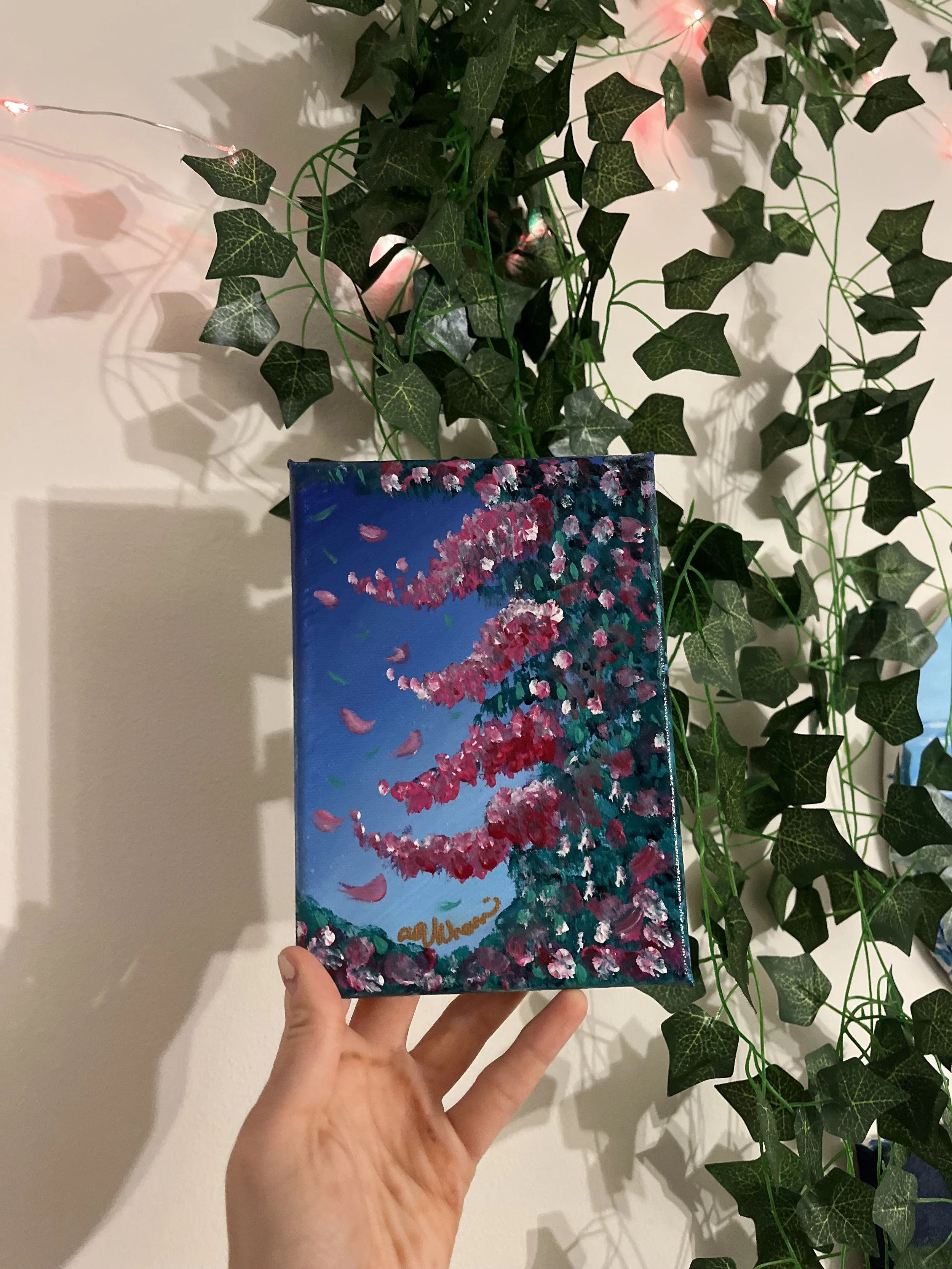 Floating in Pink Wisterias (Mini Canvas)(4).jpeg