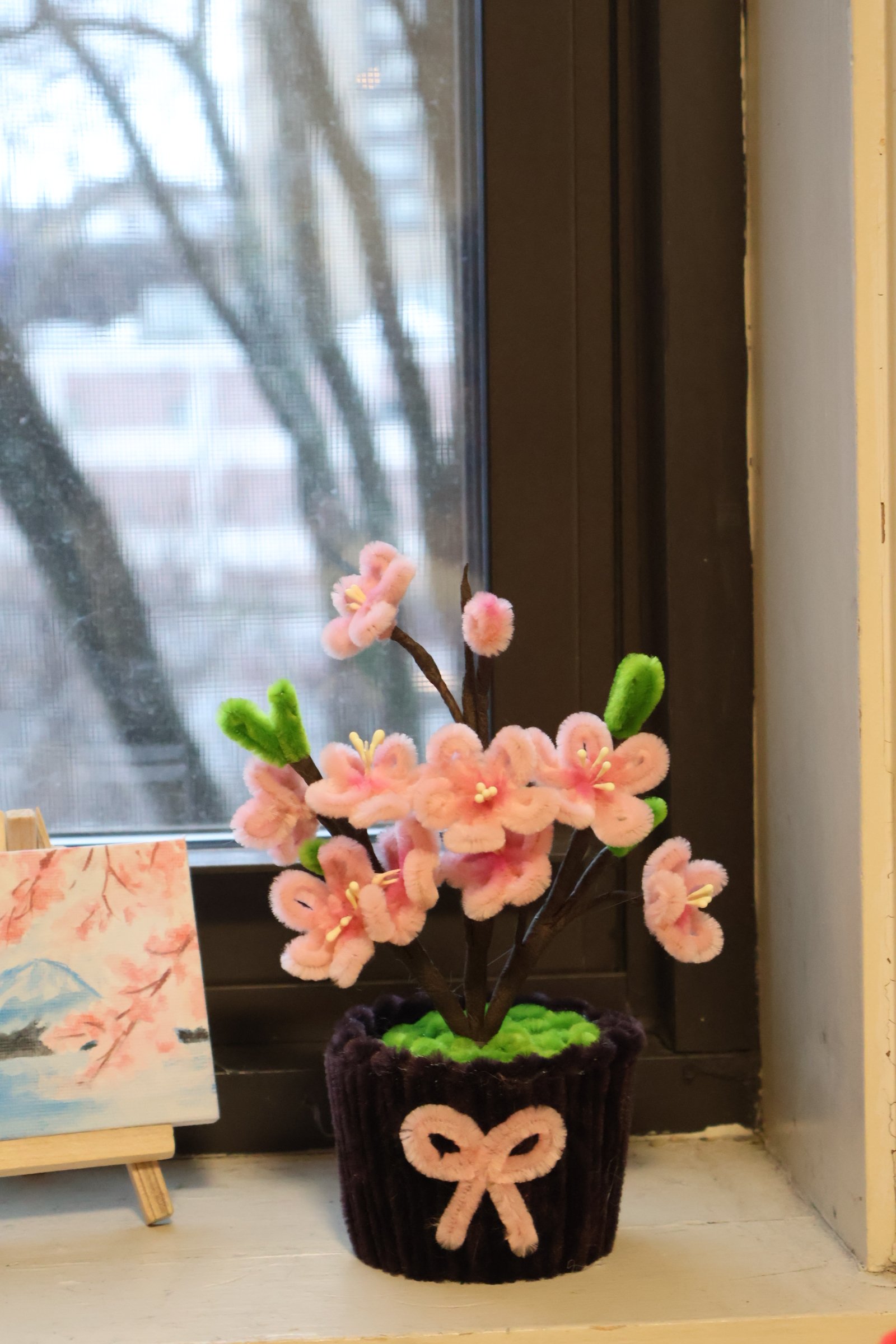 Cherry blossom brown base w grass.JPG.JPG