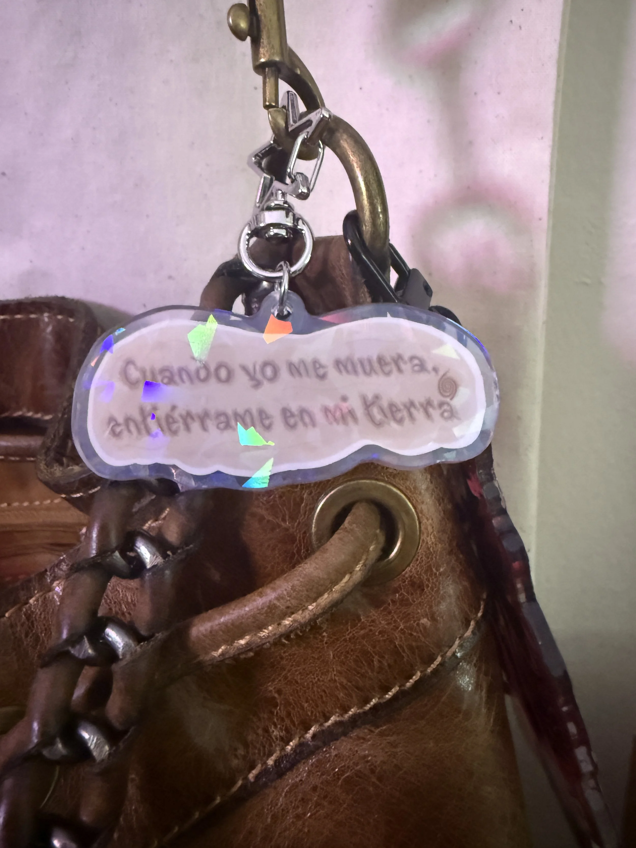 MI TIERRA - KEYCHAIN