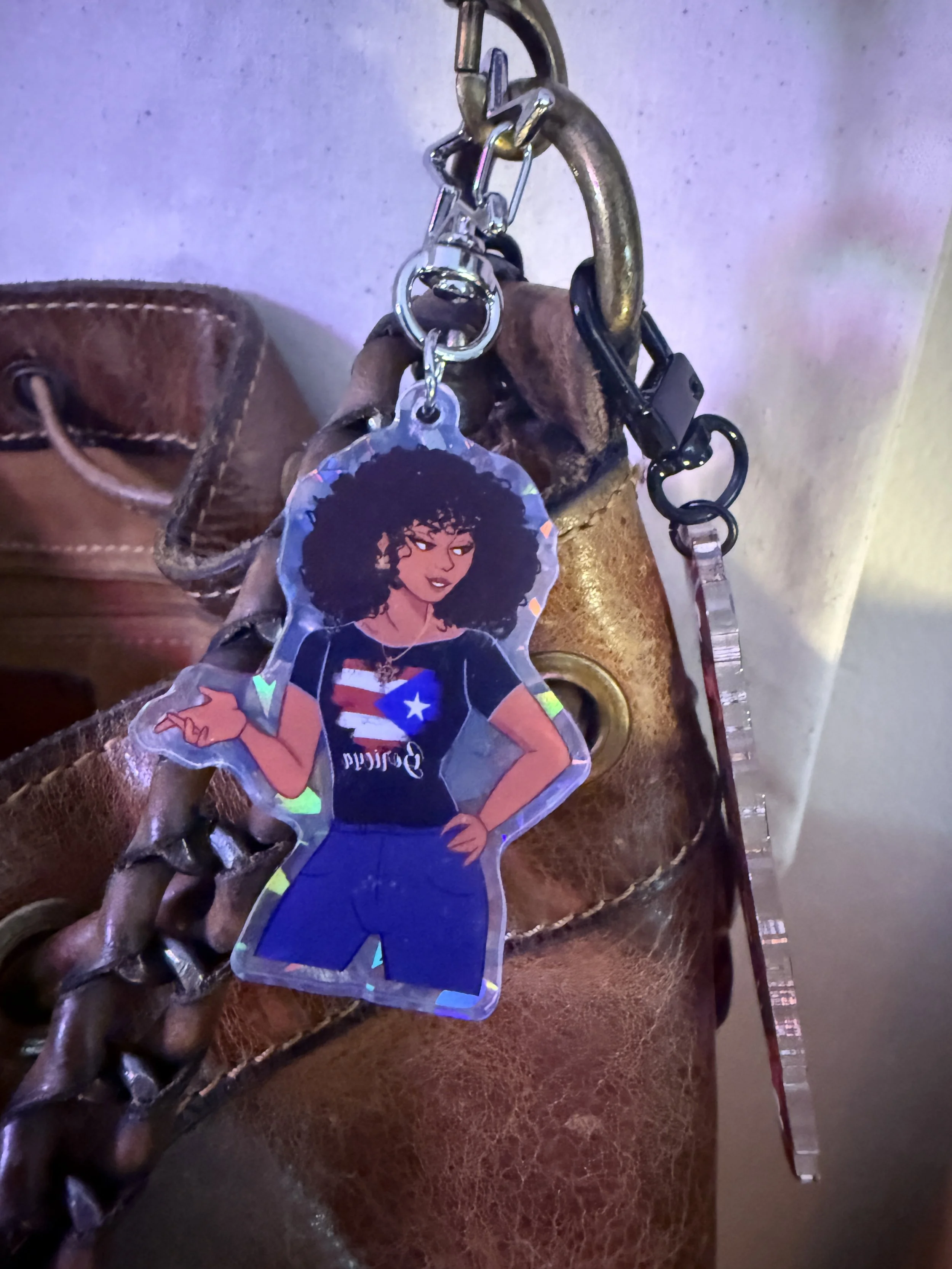 PUERTO RICAN - KEYCHAIN