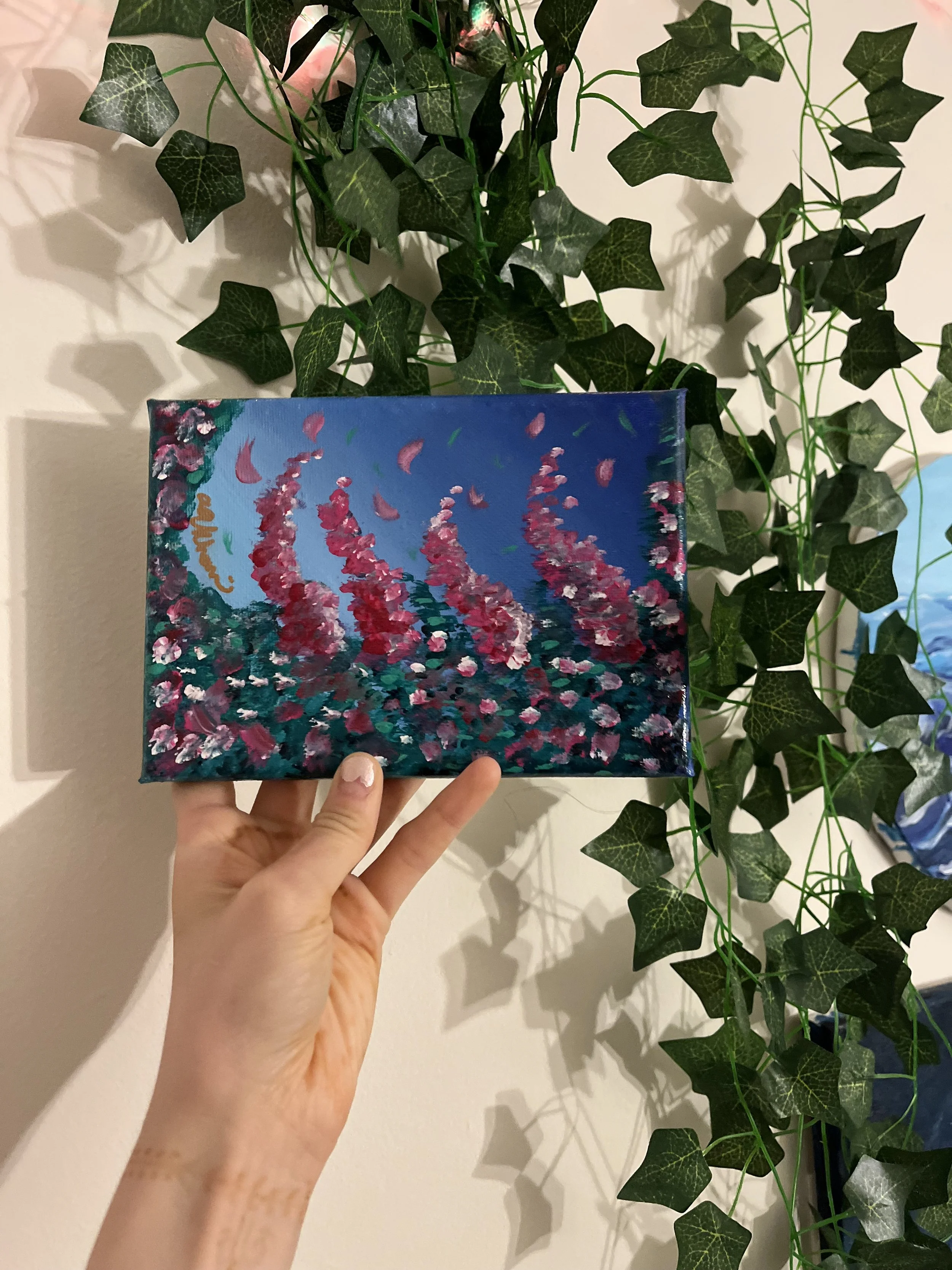 Floating in Pink Wisterias (Mini Canvas)(6).jpeg