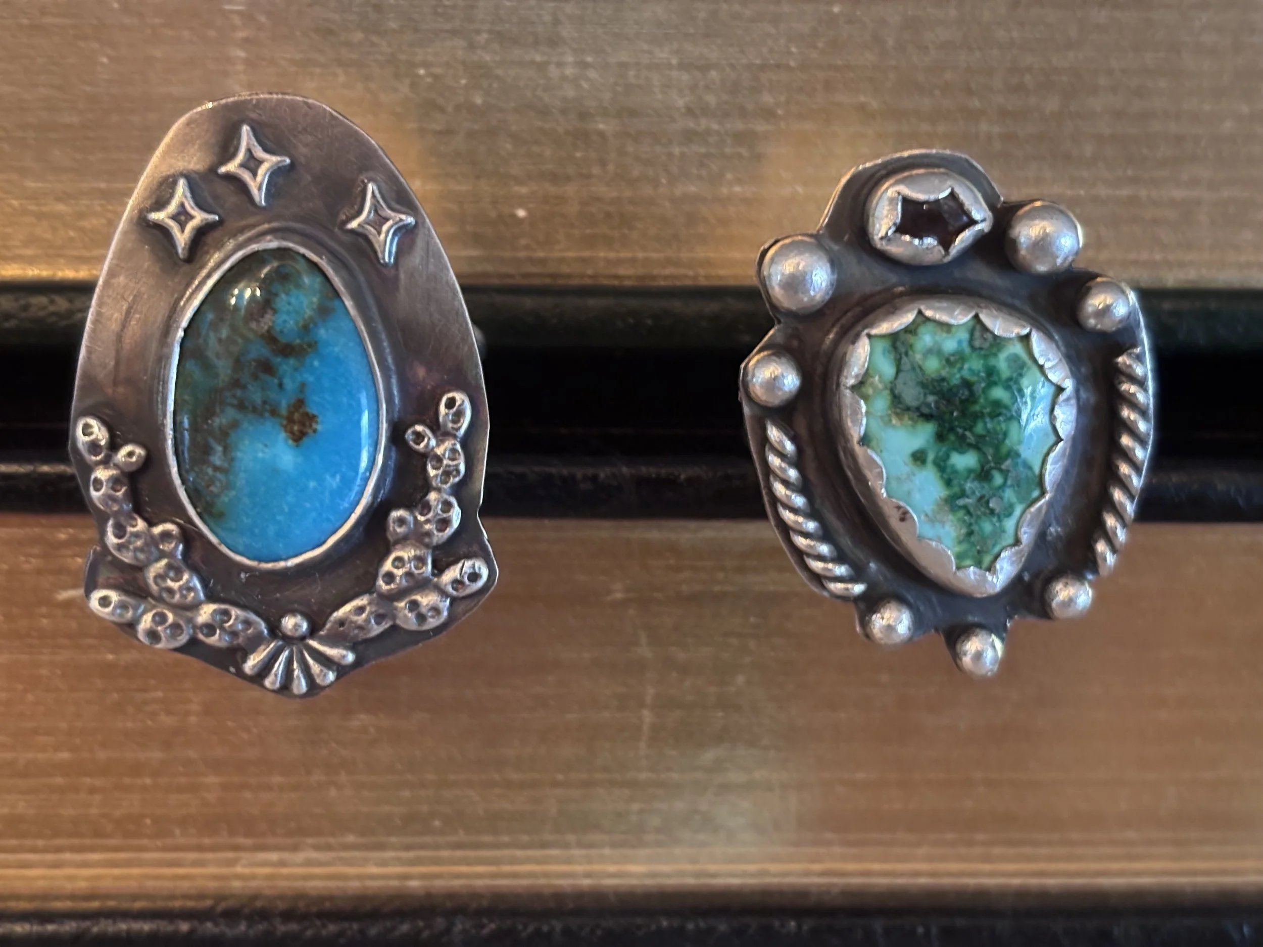 Two rings from the Shieldcrone Series