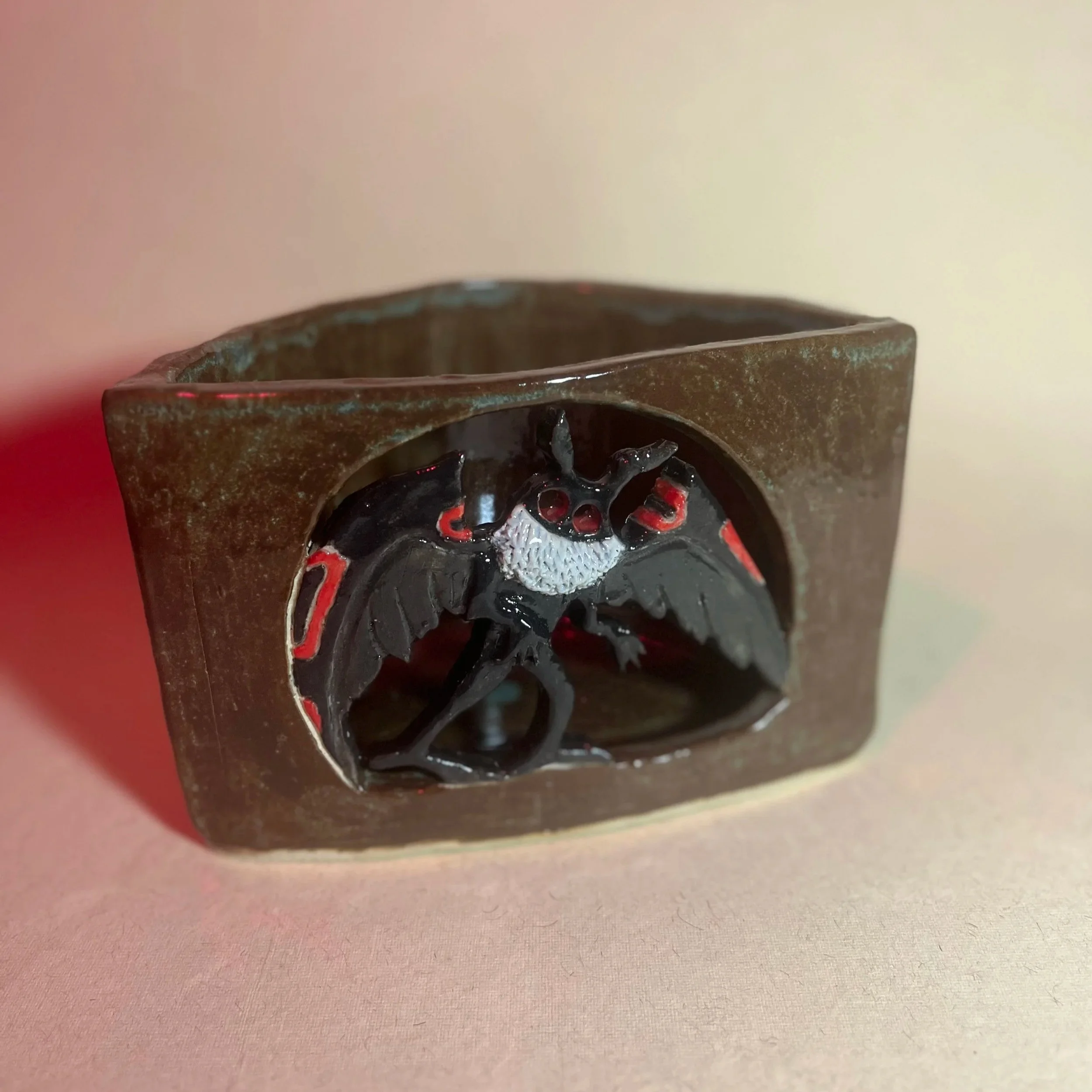 Mothman Candle Holder (1)