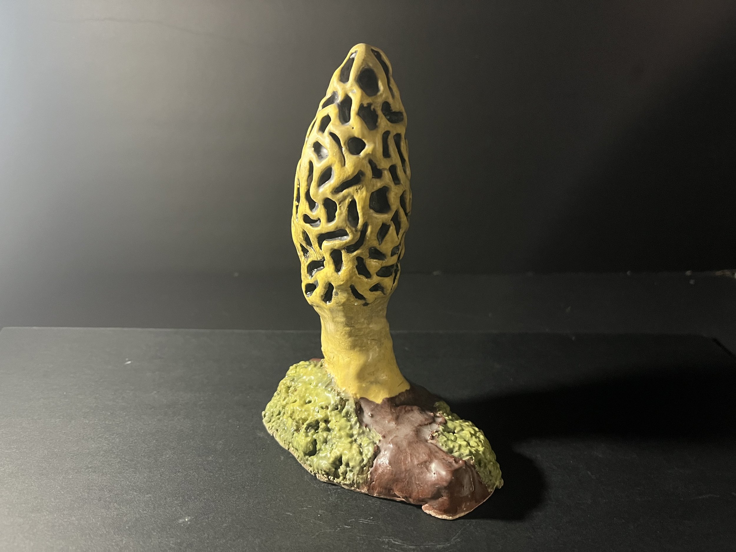 Morel Mushroom Sculpture