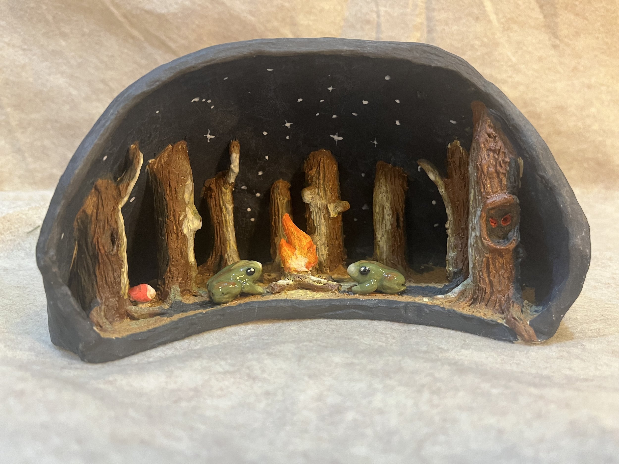 Froggy Peace (Diorama)