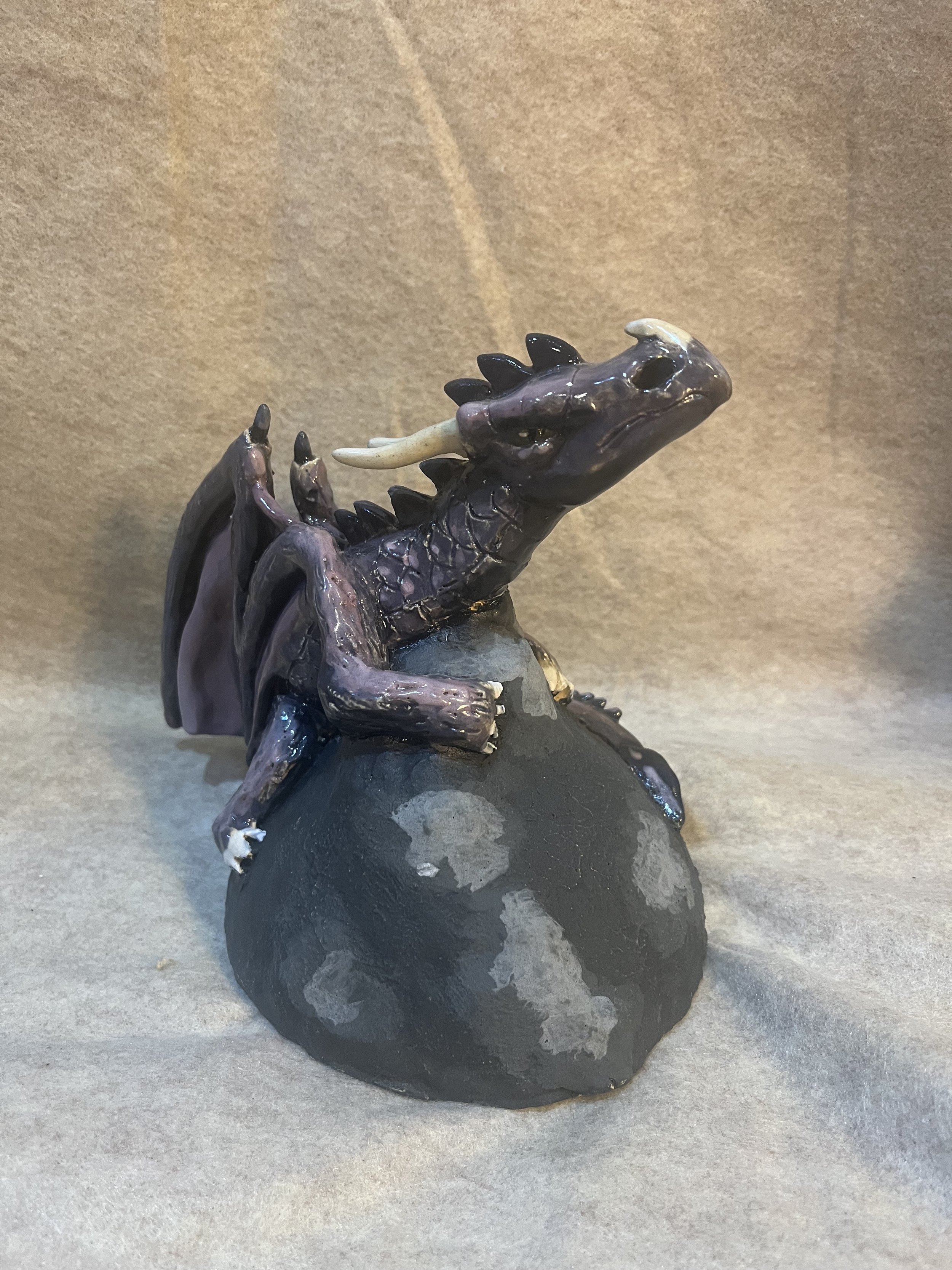 Purple Dragon Incense Burner