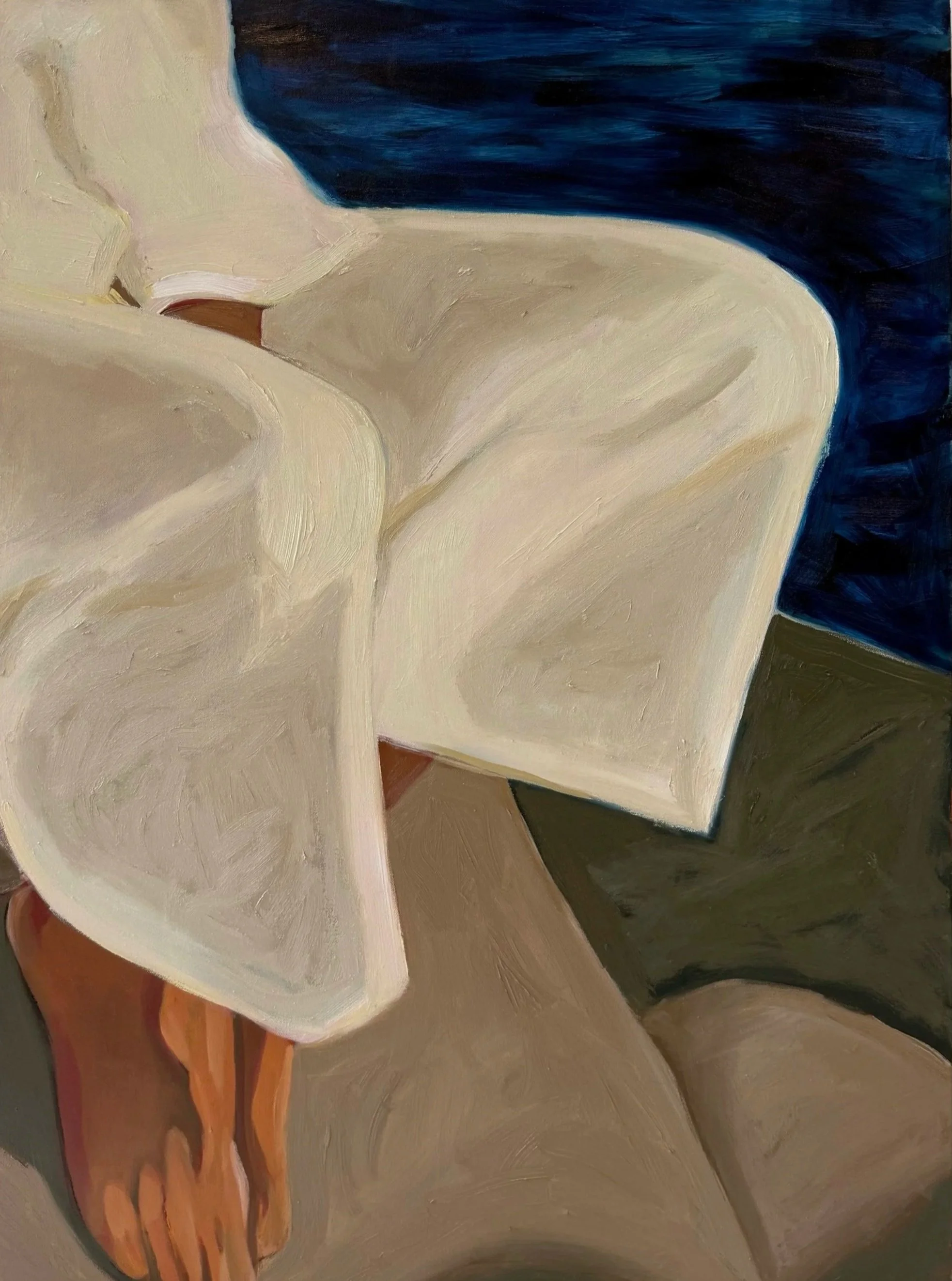 still water, 40 x 30", oil on canvas