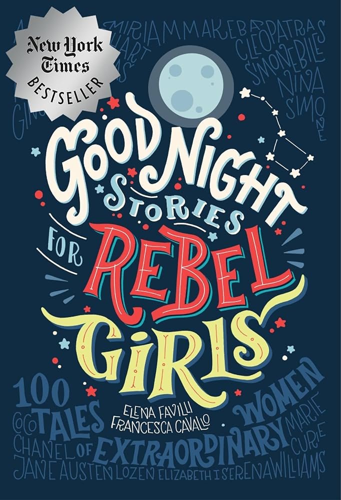 The cover of 'Good Night Stories for Rebel Girls'