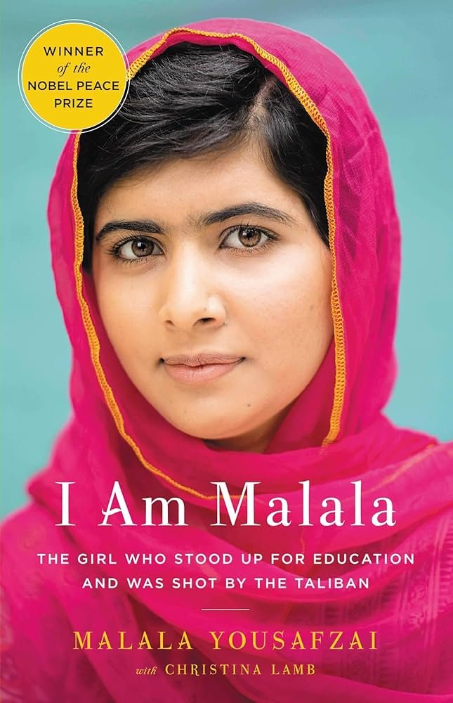 The cover of 'I Am Malala'
