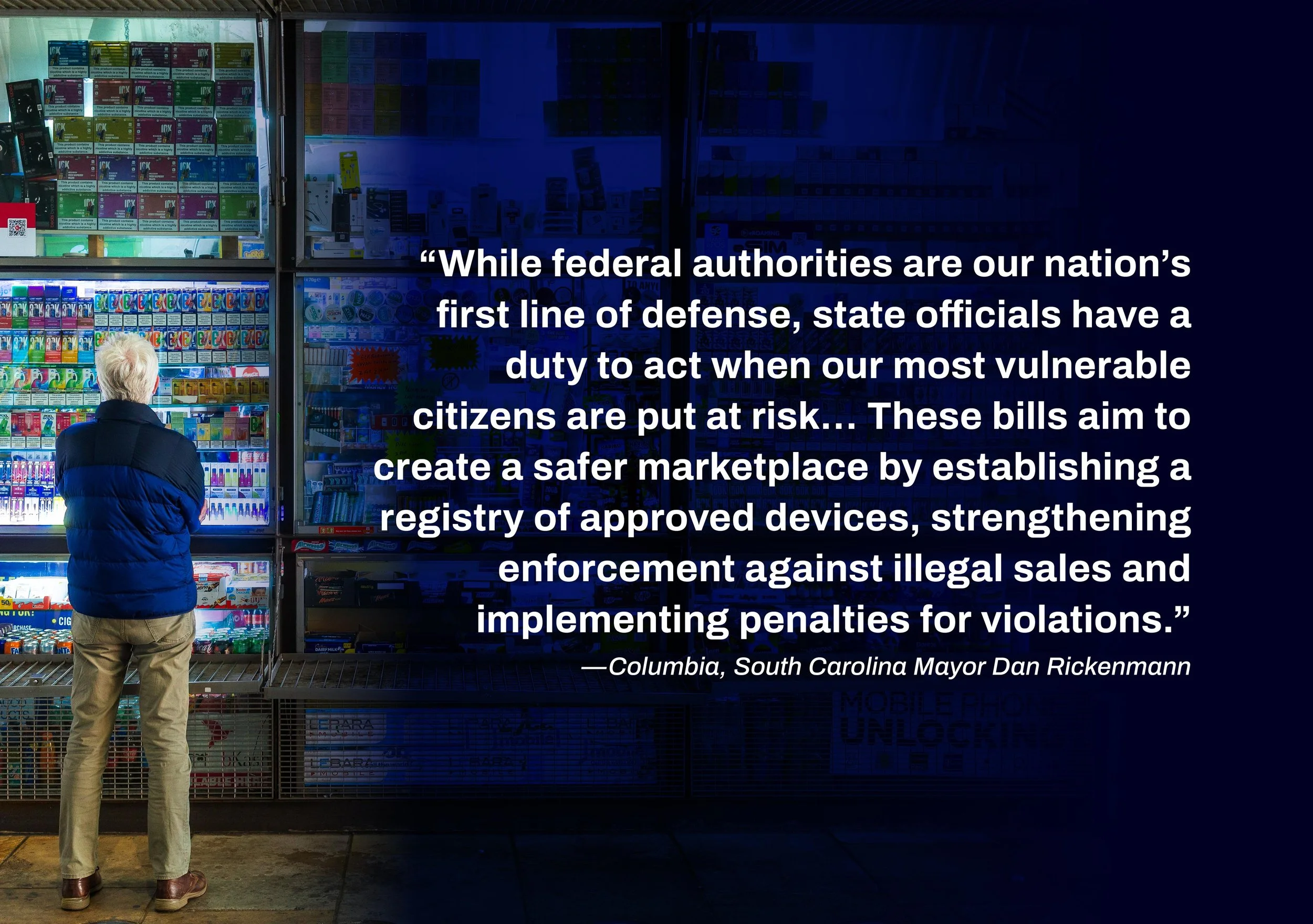 “While federal authorities are our nation’s first line of defense, state officials have a duty to act when our most vulnerable citizens are put at risk…