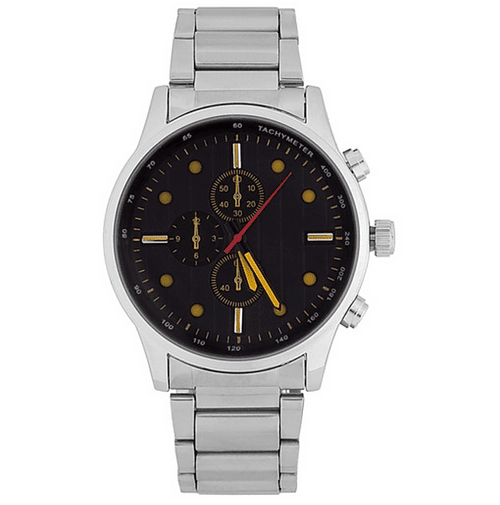Silver wristwatch