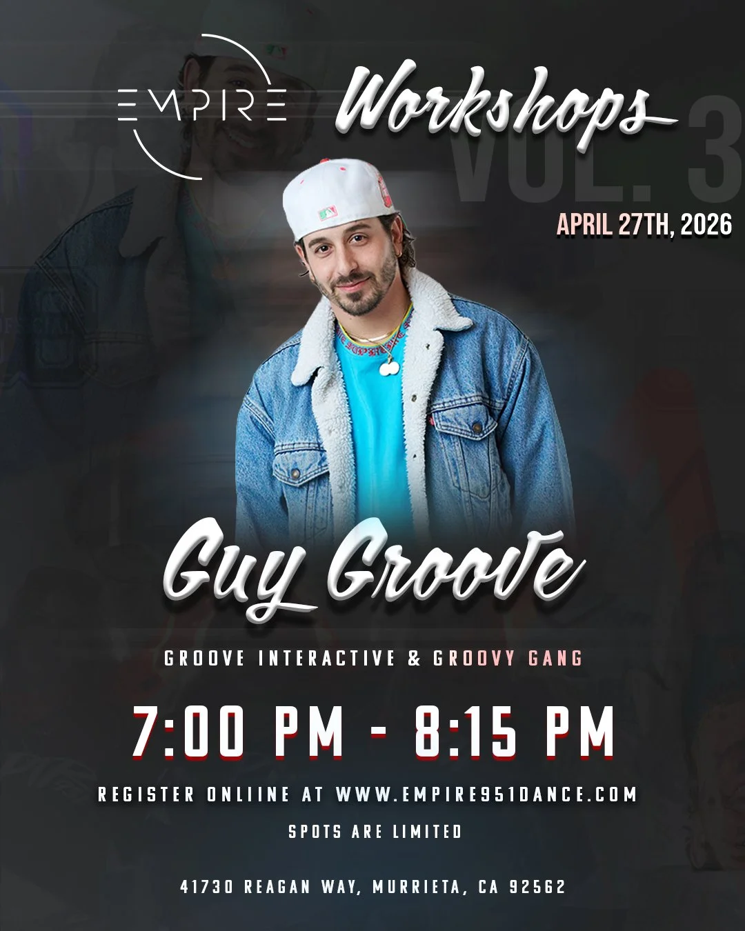 Guy Groove's Workshop (4/27)