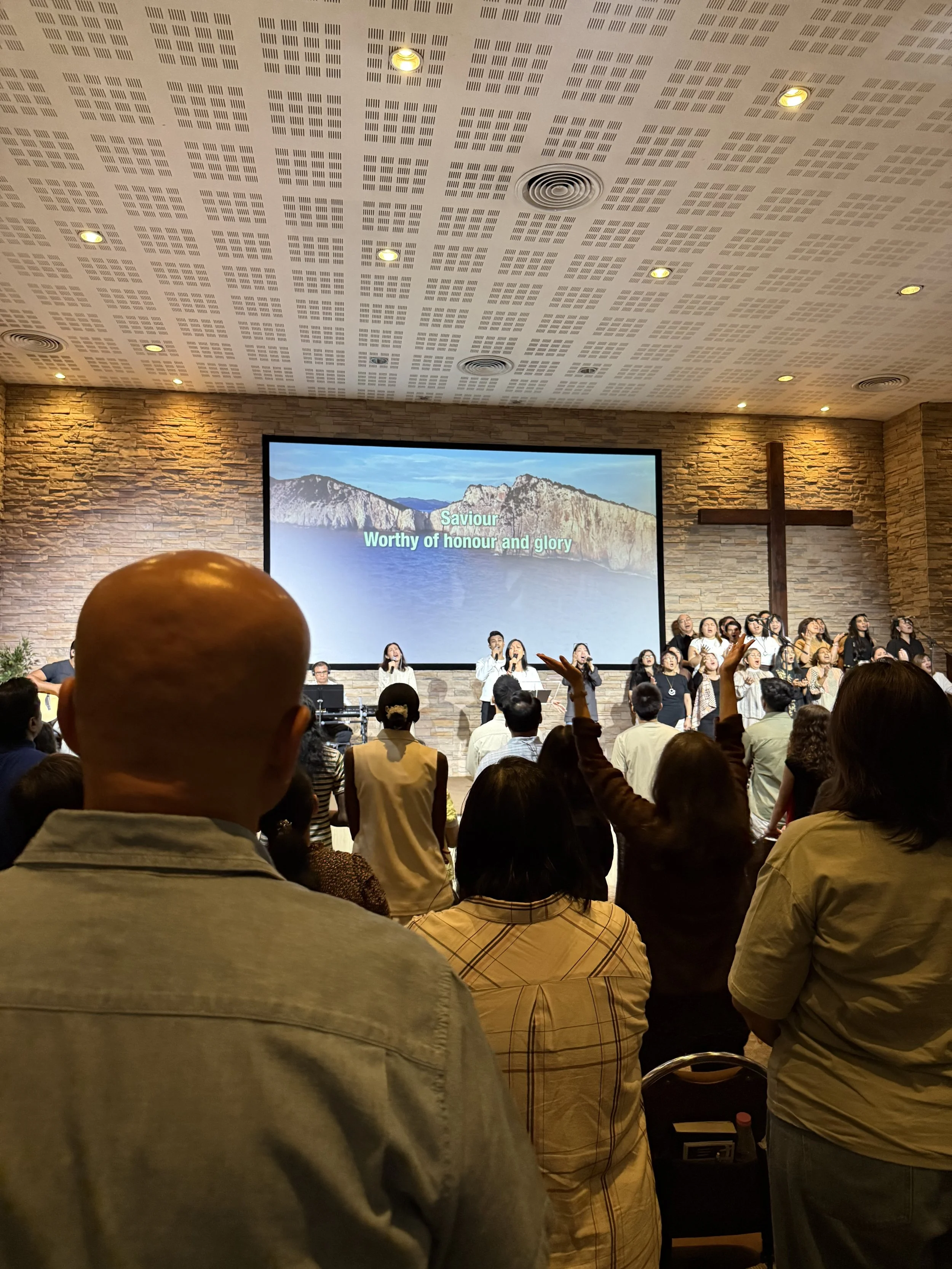  On our first Sunday here, we went to a local evangelical church which was recommended to us by a fellow IJM intern- about 10 stops away from us on the train line. Visiting the church was a true blessing! God really opened up the doors for us! 