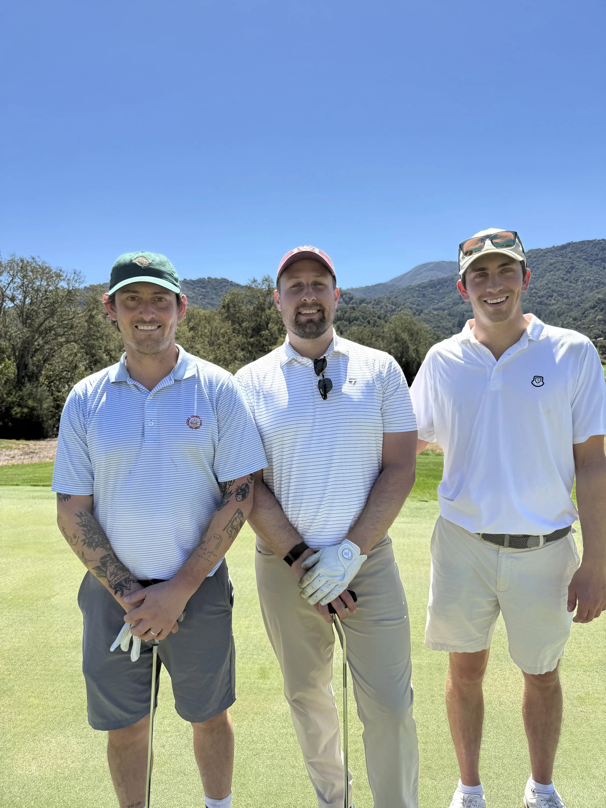 Got a little golf in with brothers-in-law