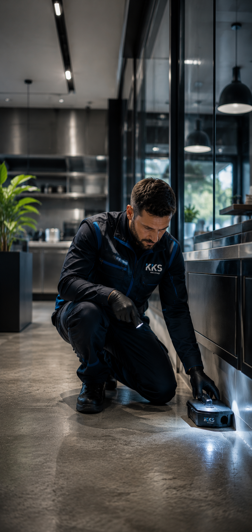 KKS Schädlingsbekämpfung, KKS Group, Schädlinge, Ratten, Mäuse, Wespen, Hornissen, Schaben, Kammerjäger, Kunden, Unternehmen, Gastronomie, Lebensmittelbetriebe, Hausverwaltung, Wohnungswirtschaft. Industrie, Mäusefalle