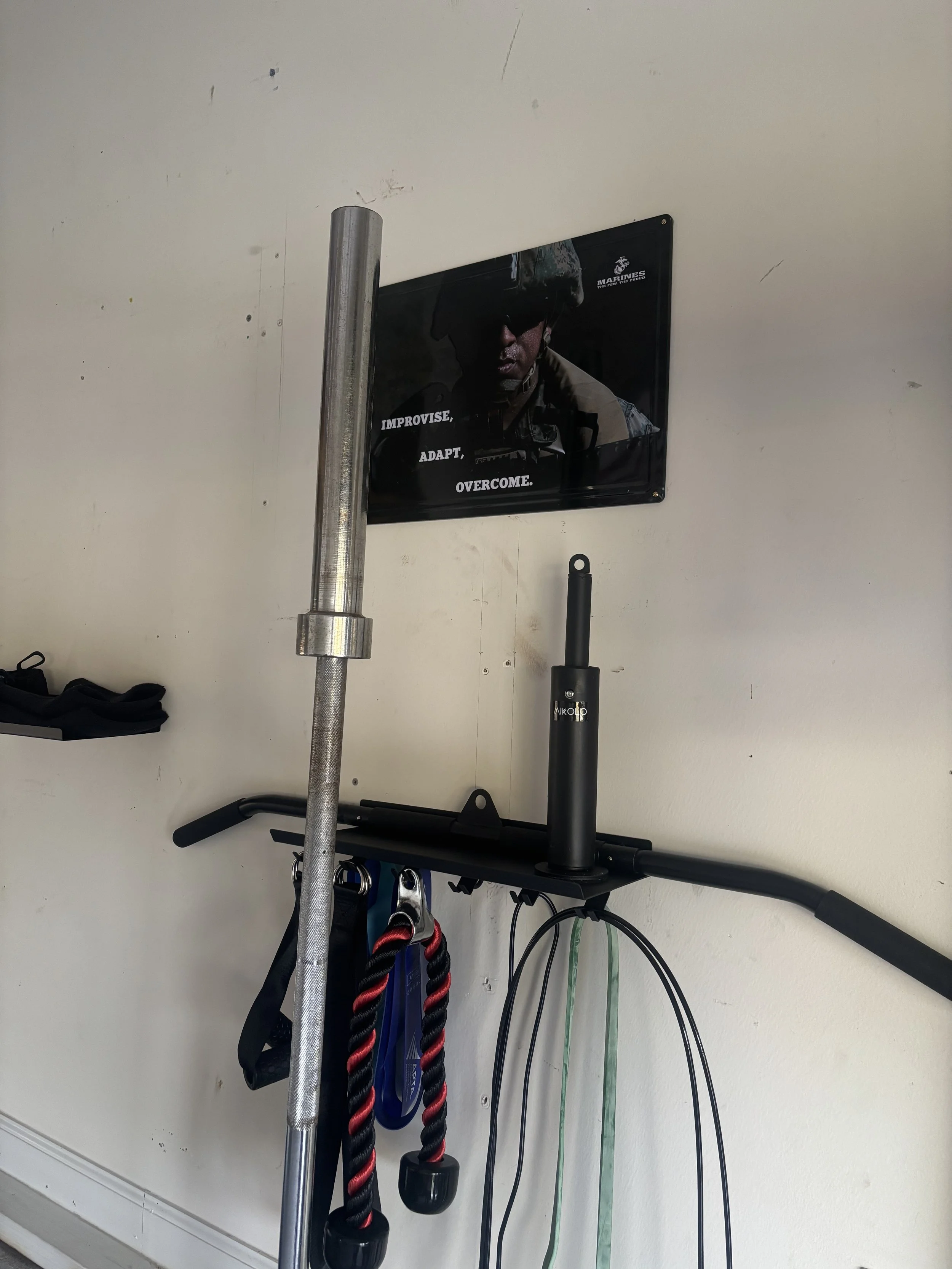 'IMPROVISE, ADAPT, OVERCOME.'